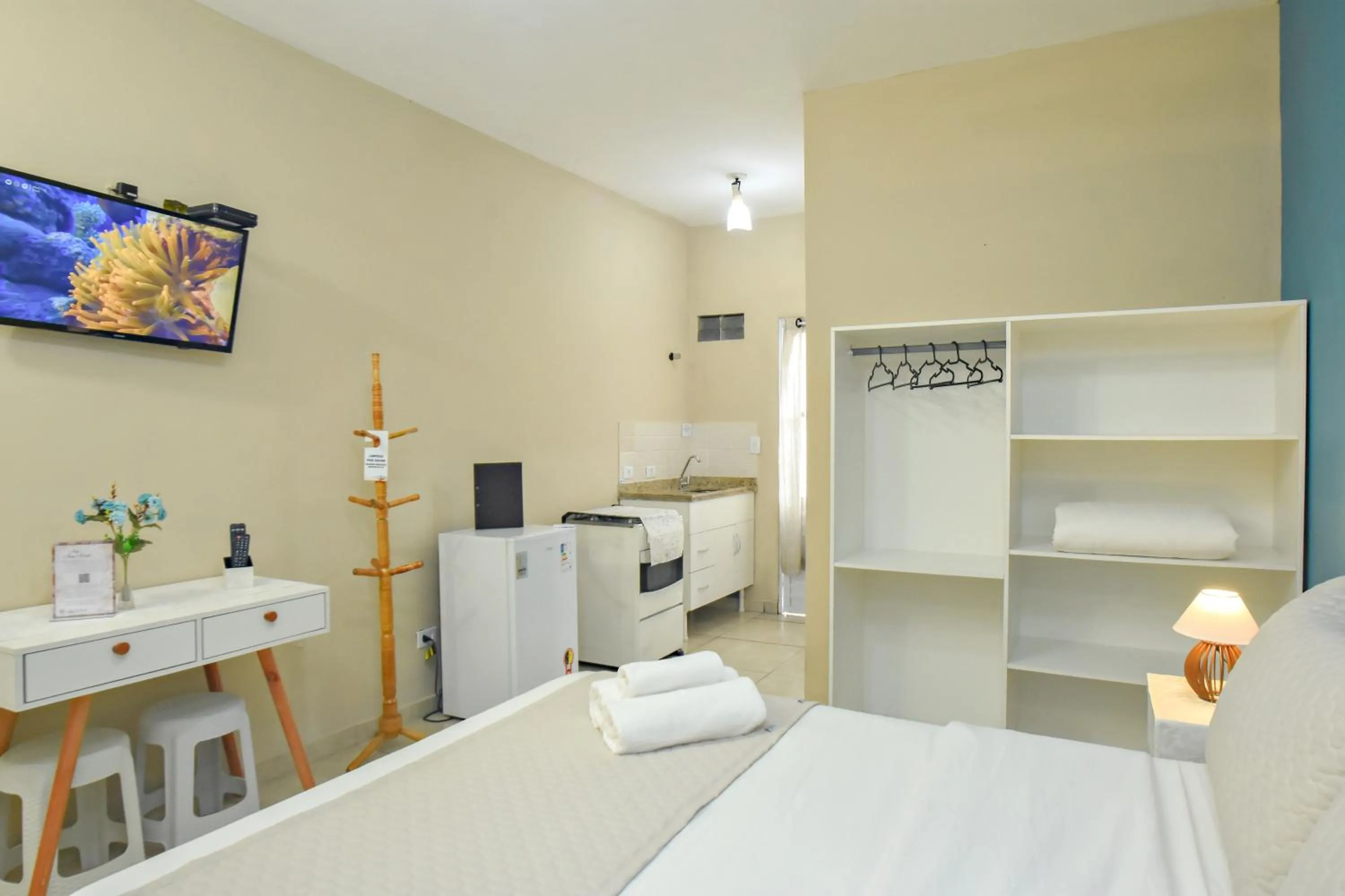 Bed in Pousada Rosa dos Ventos Juquehy