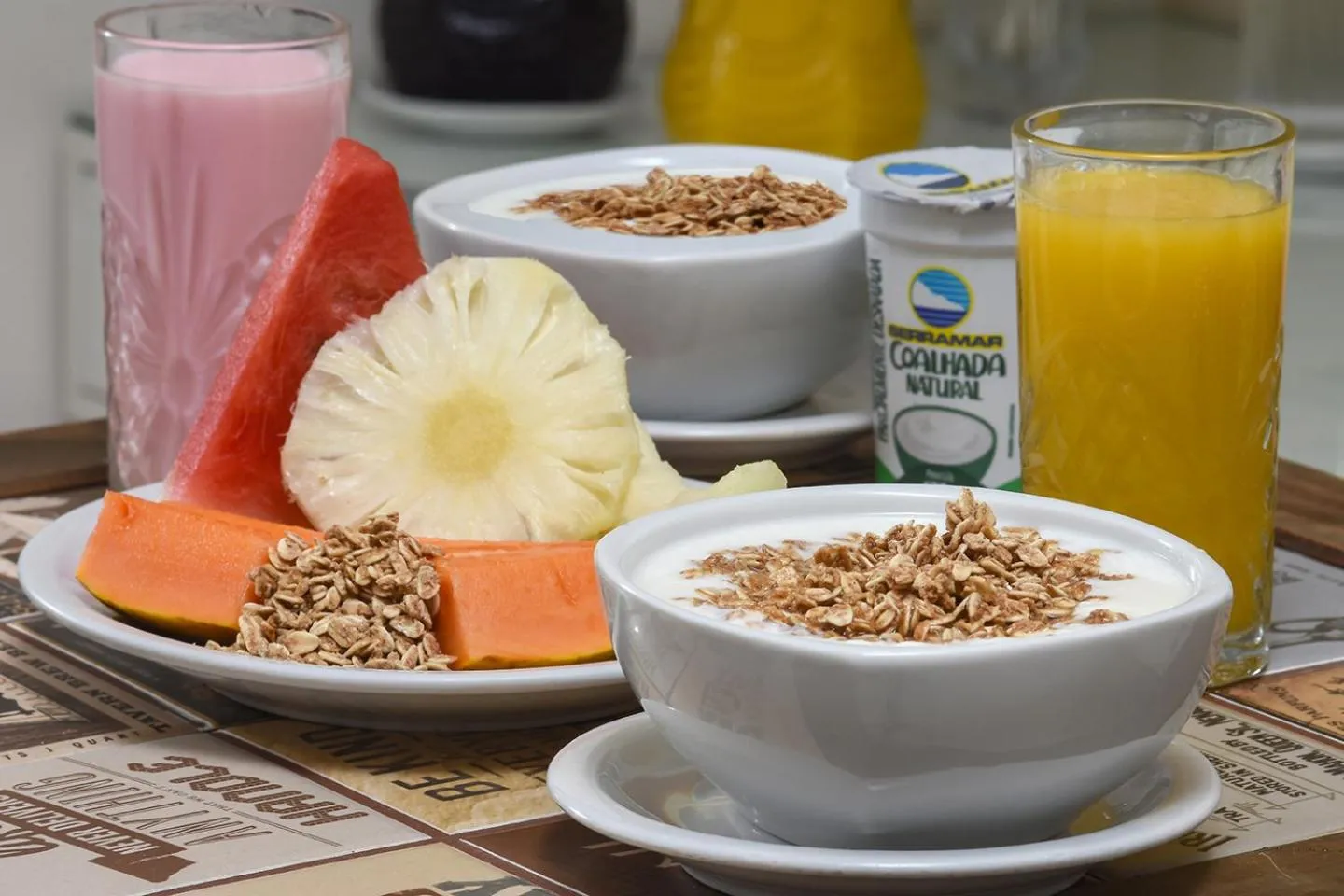 Breakfast in Pousada Rosa dos Ventos Juquehy