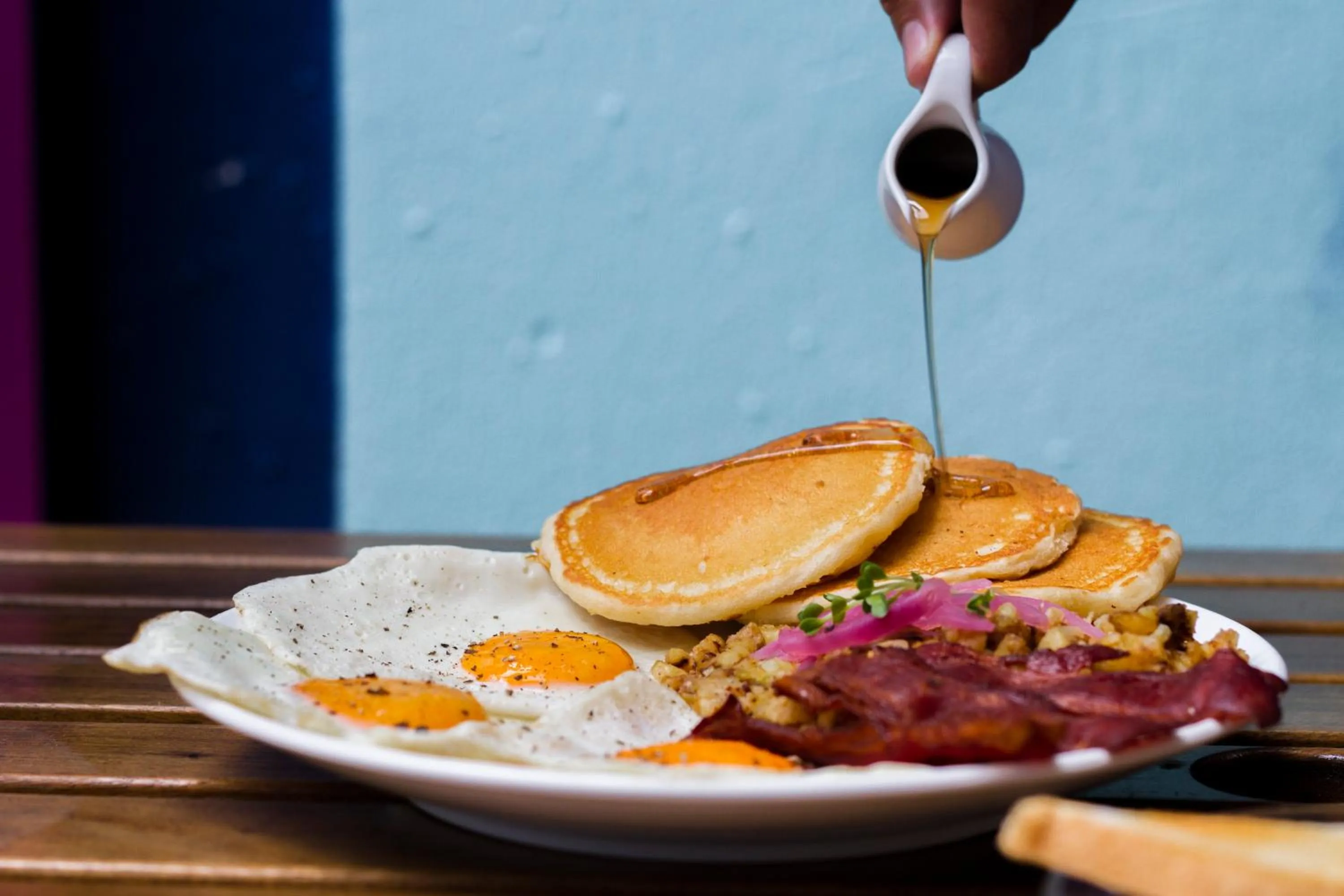 Breakfast in Light House Hostel