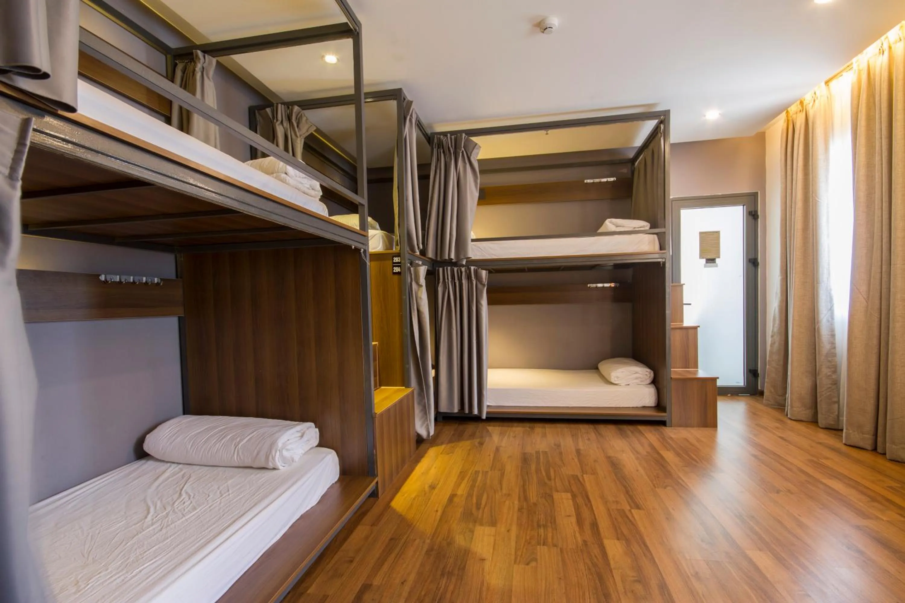 Photo of the whole room, Bed in Light House Hostel