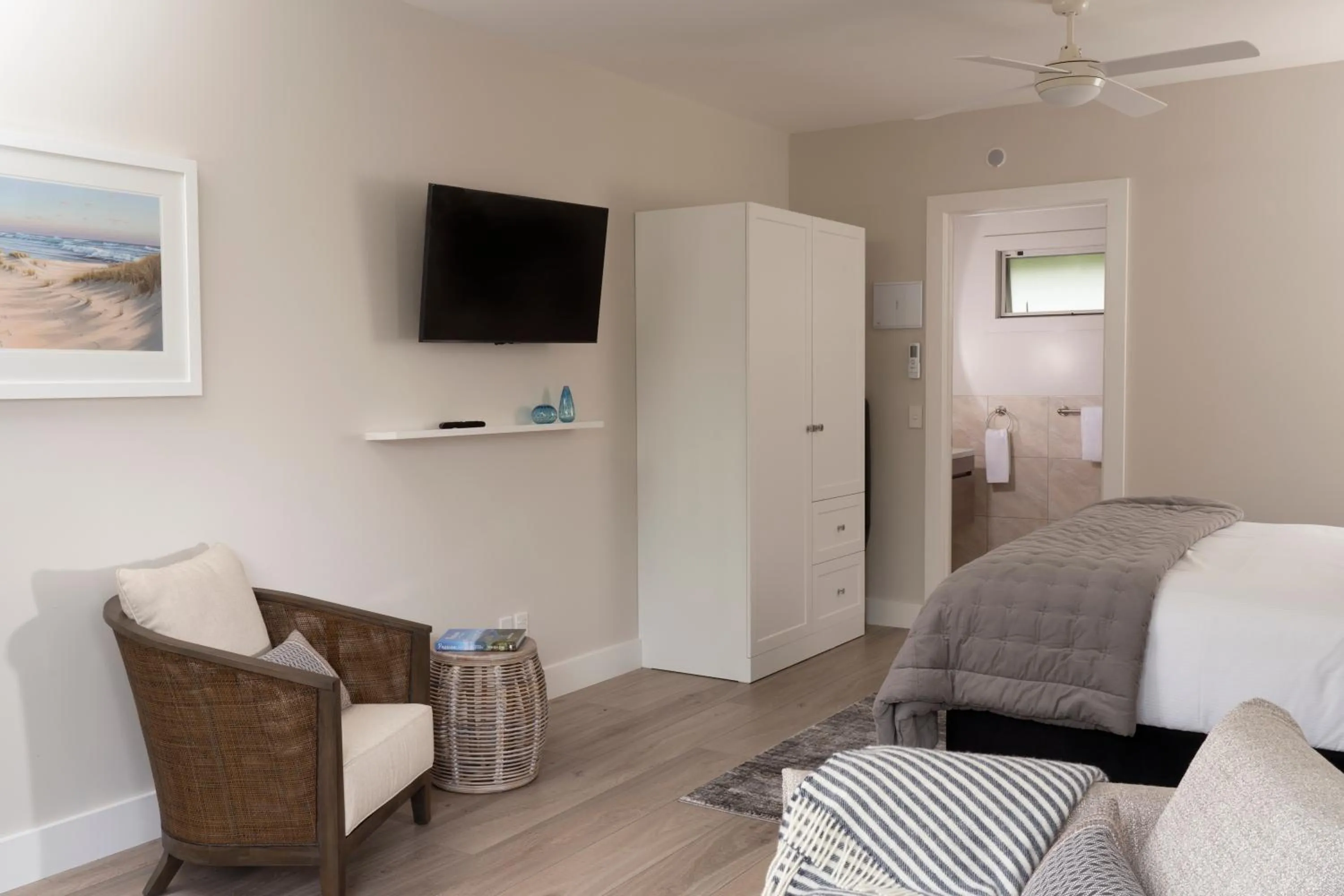 TV and multimedia, Bed in Ratanui Lodge