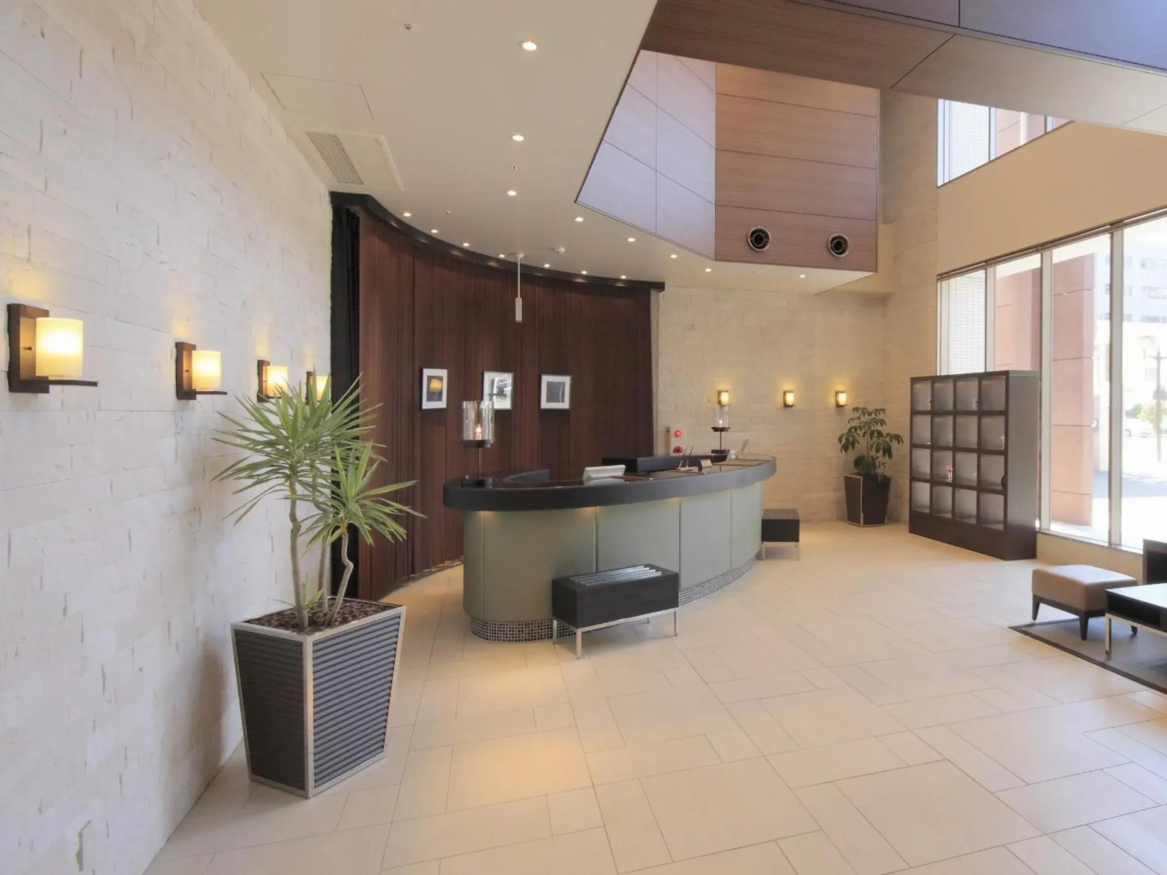 Lobby or reception in K's Street Hotel Miyazaki Lobby or reception in K's Street Hotel Miyazaki