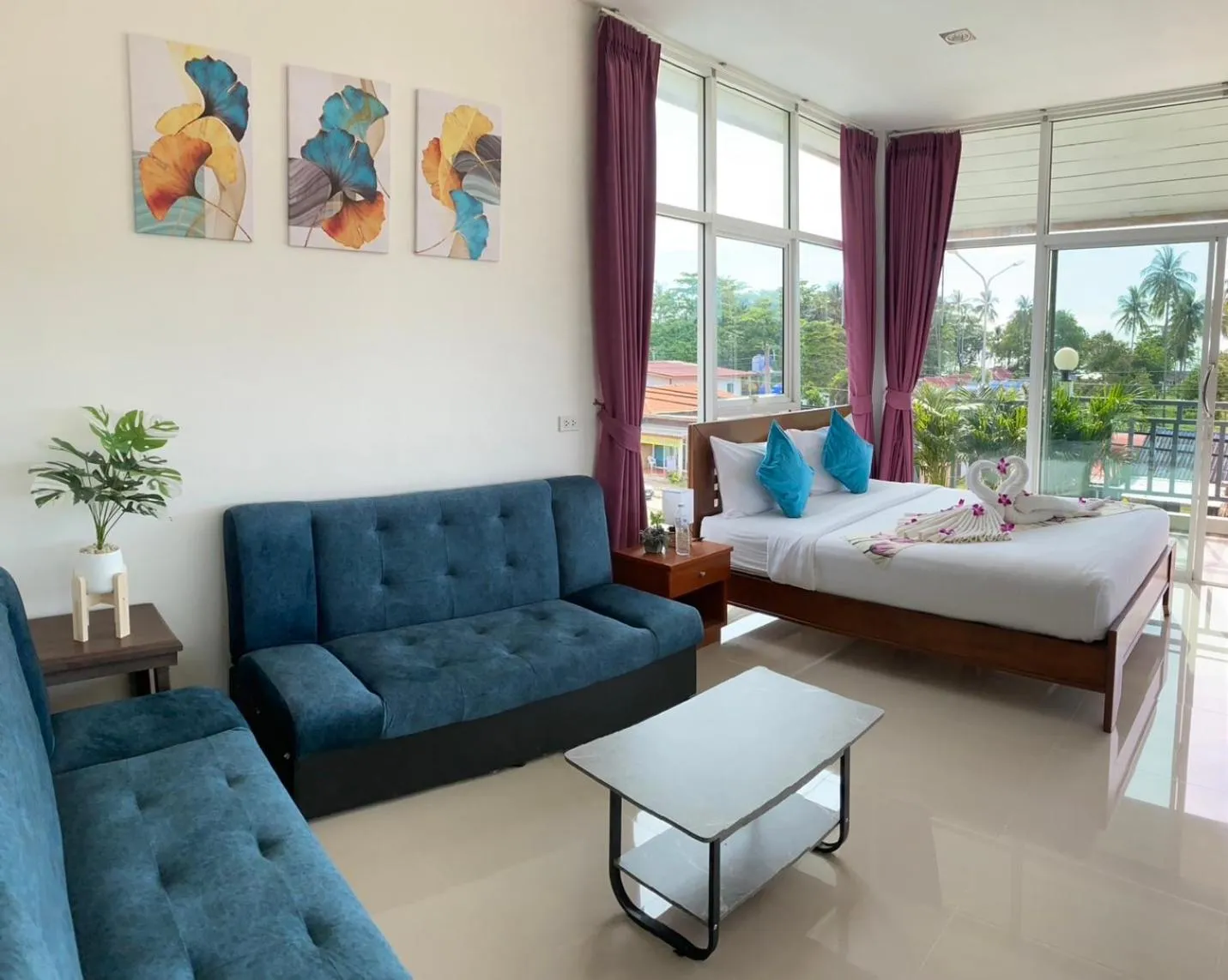 Bed in Lanta Just Come Hotel