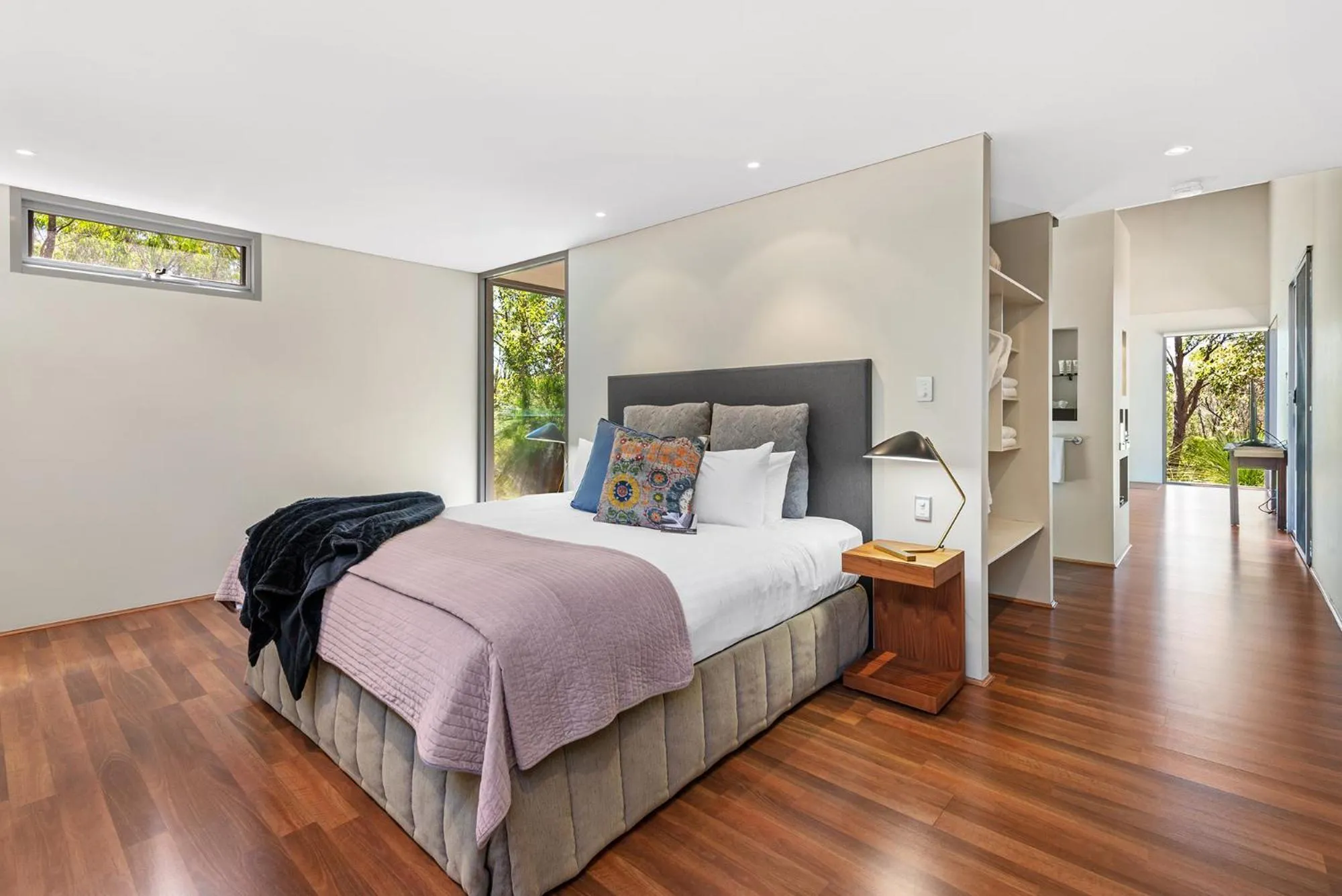 Bedroom, Bed in Hidden Valley Forest Retreat