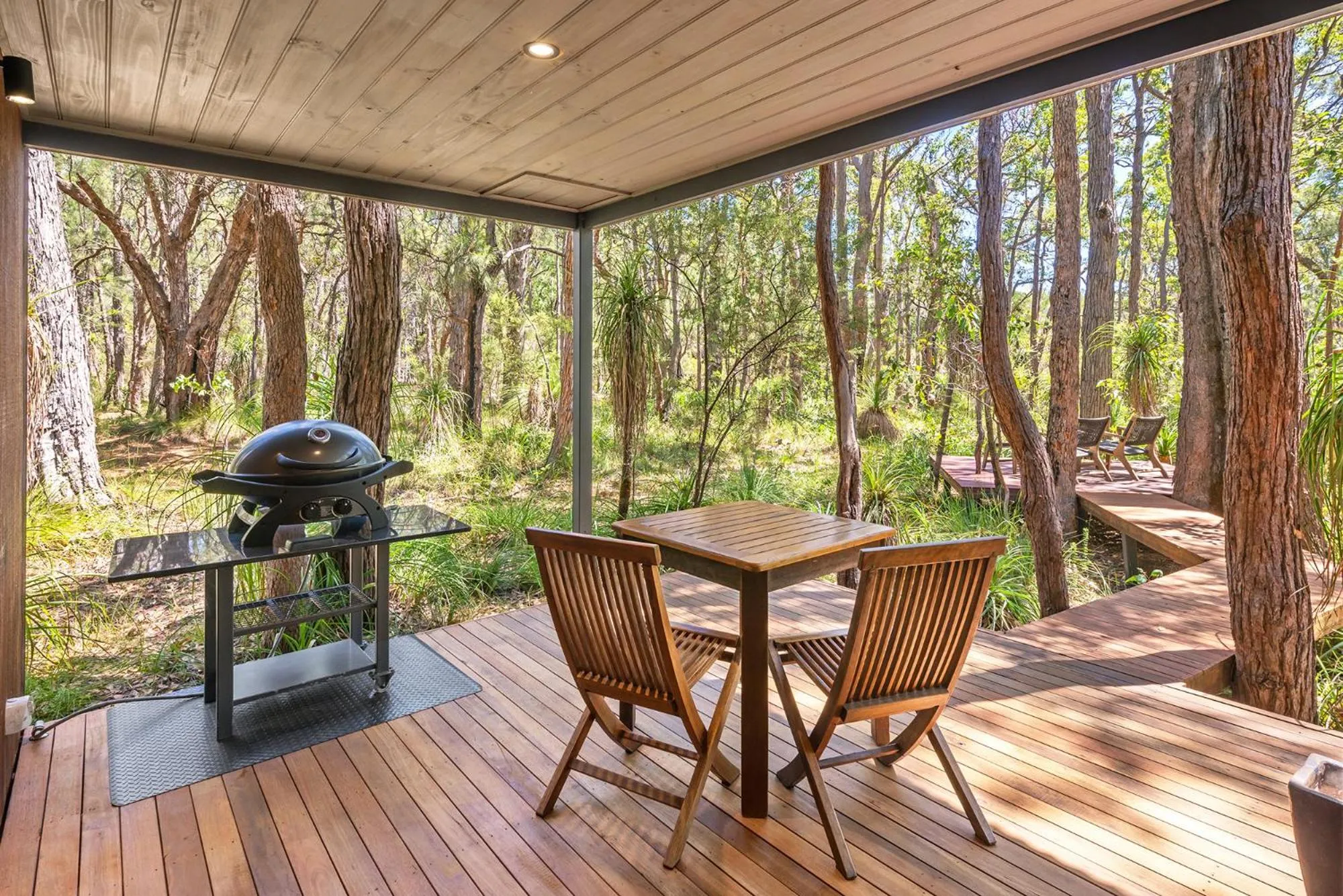 Patio in Hidden Valley Forest Retreat