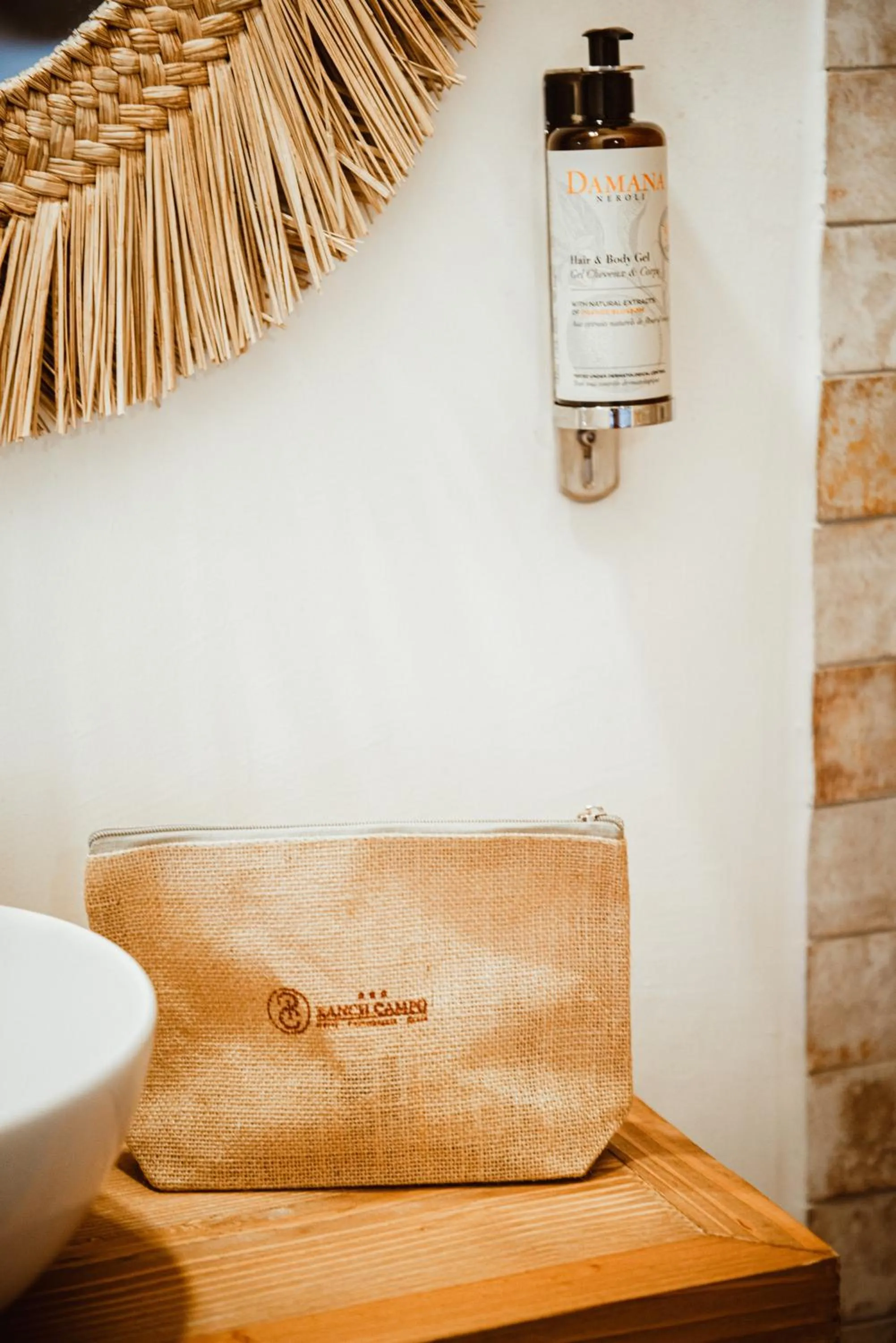 Bathroom in Ranch Campo Palombaggia