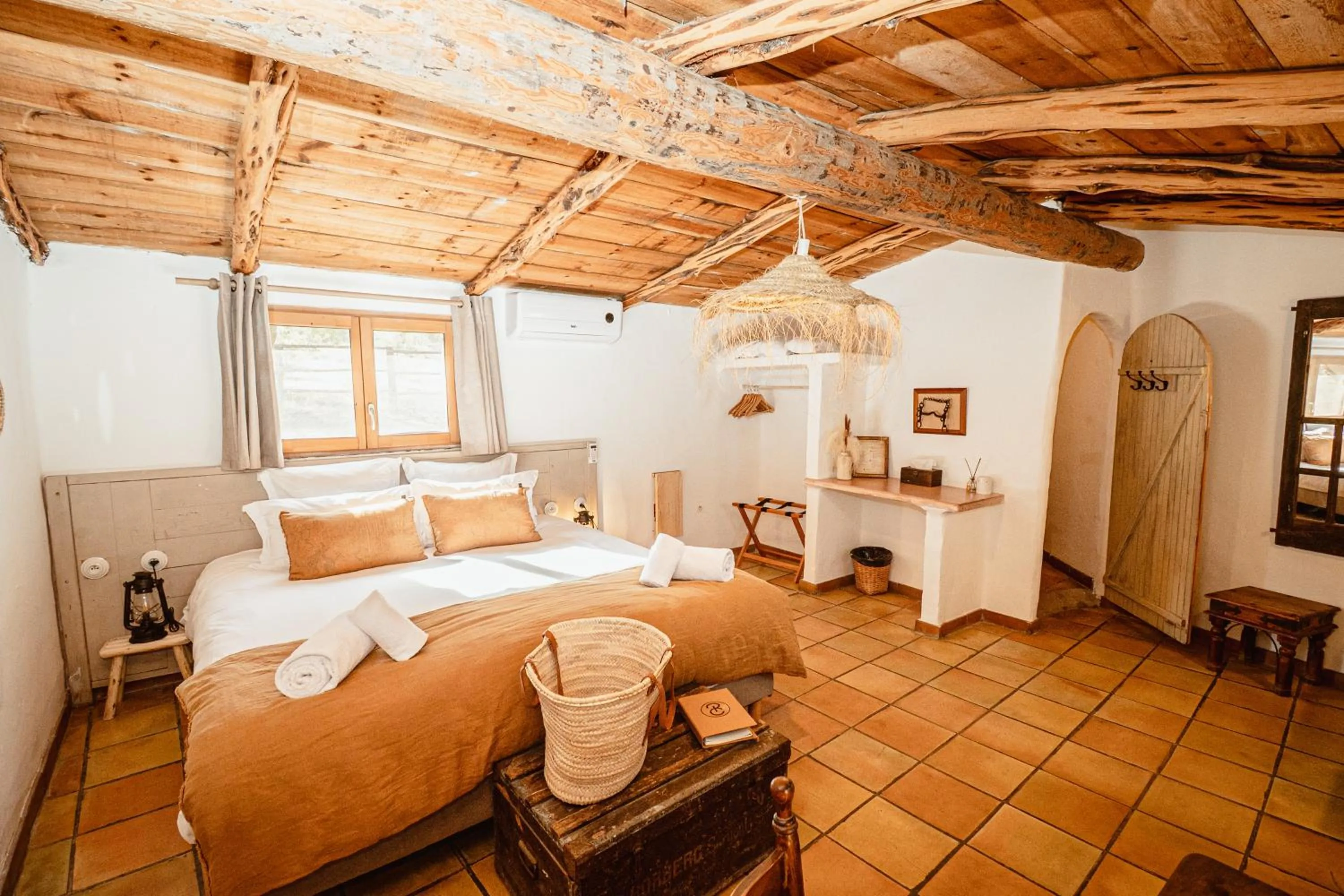 Bed in Ranch Campo Palombaggia