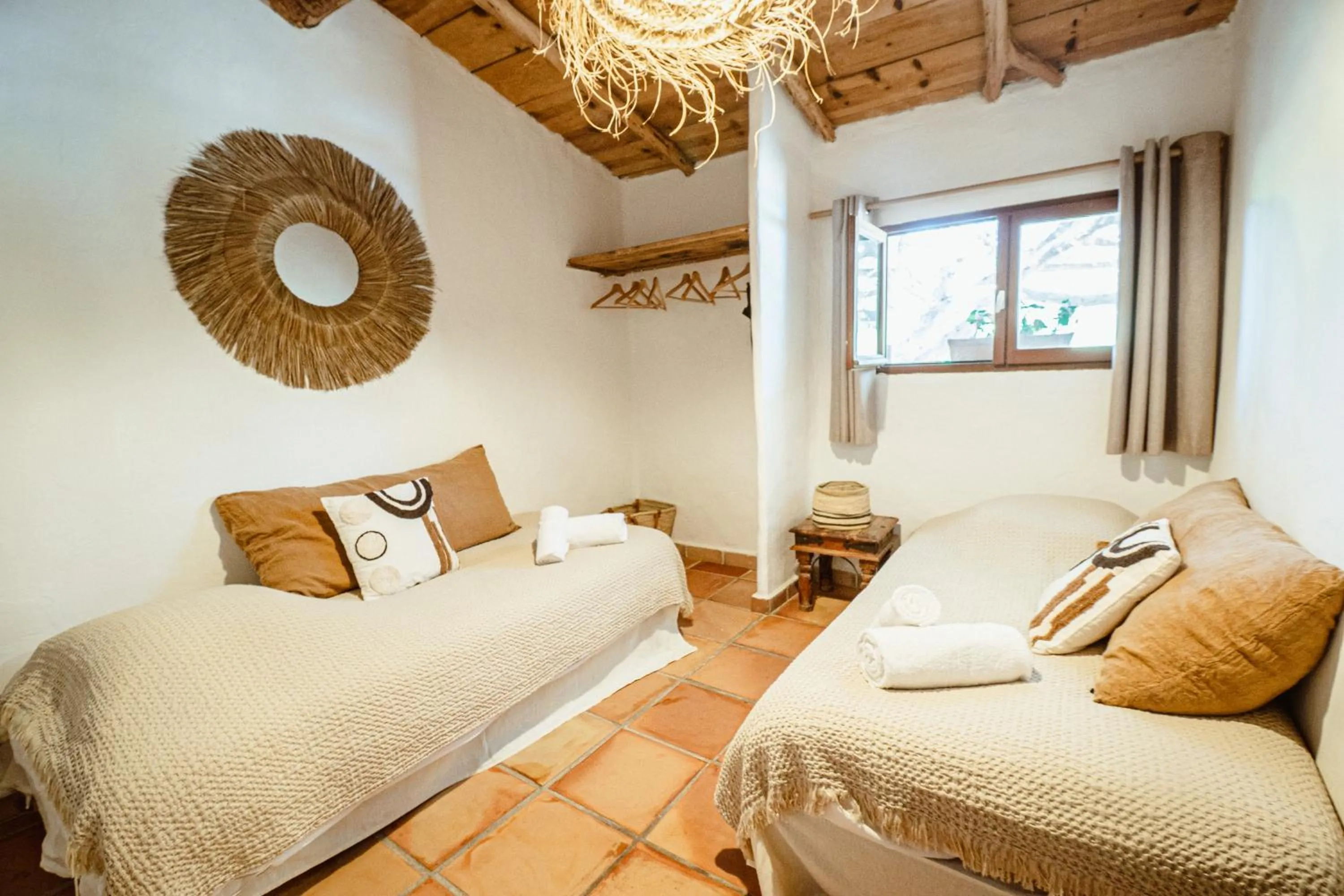 Bed in Ranch Campo Palombaggia