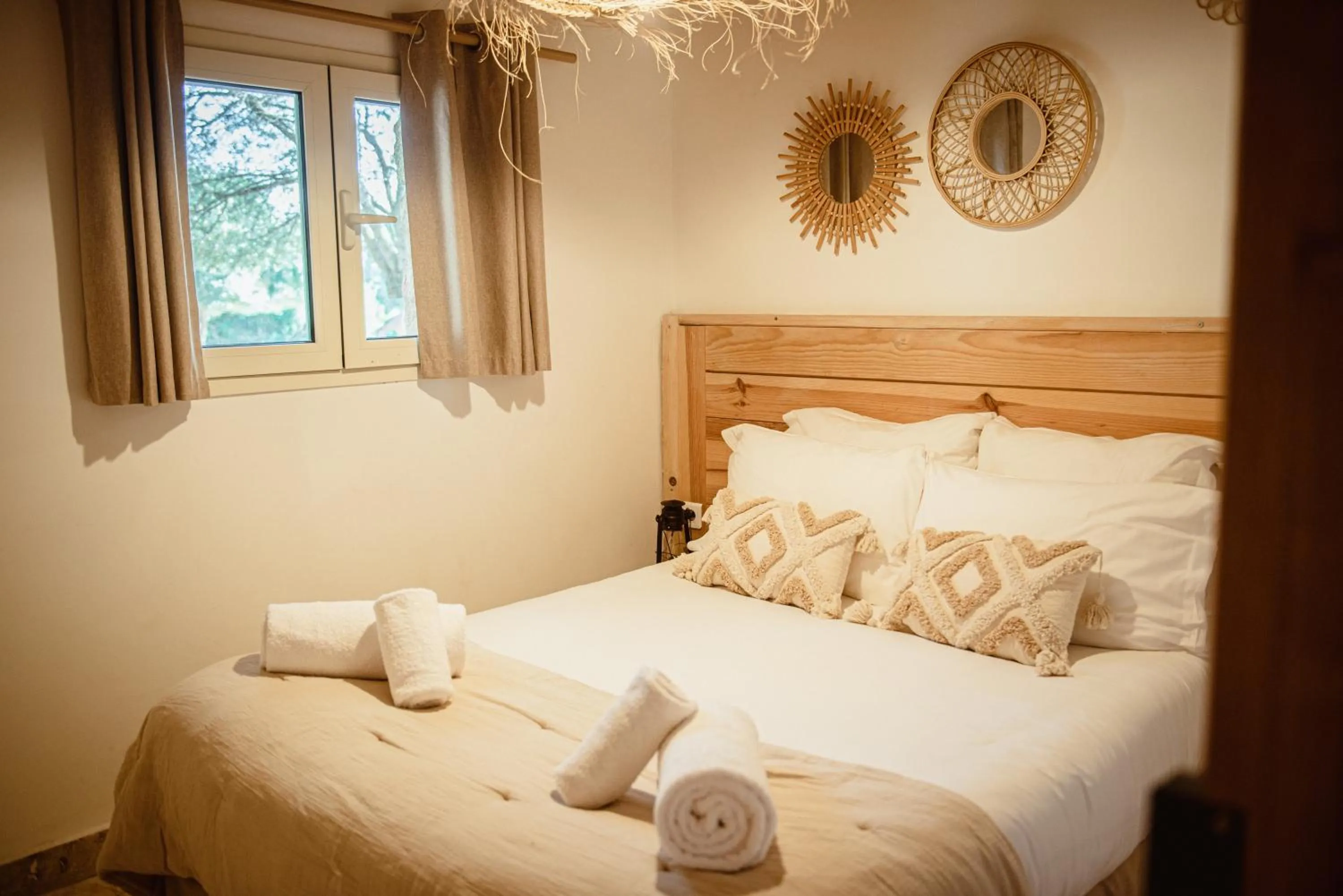 Bed in Ranch Campo Palombaggia