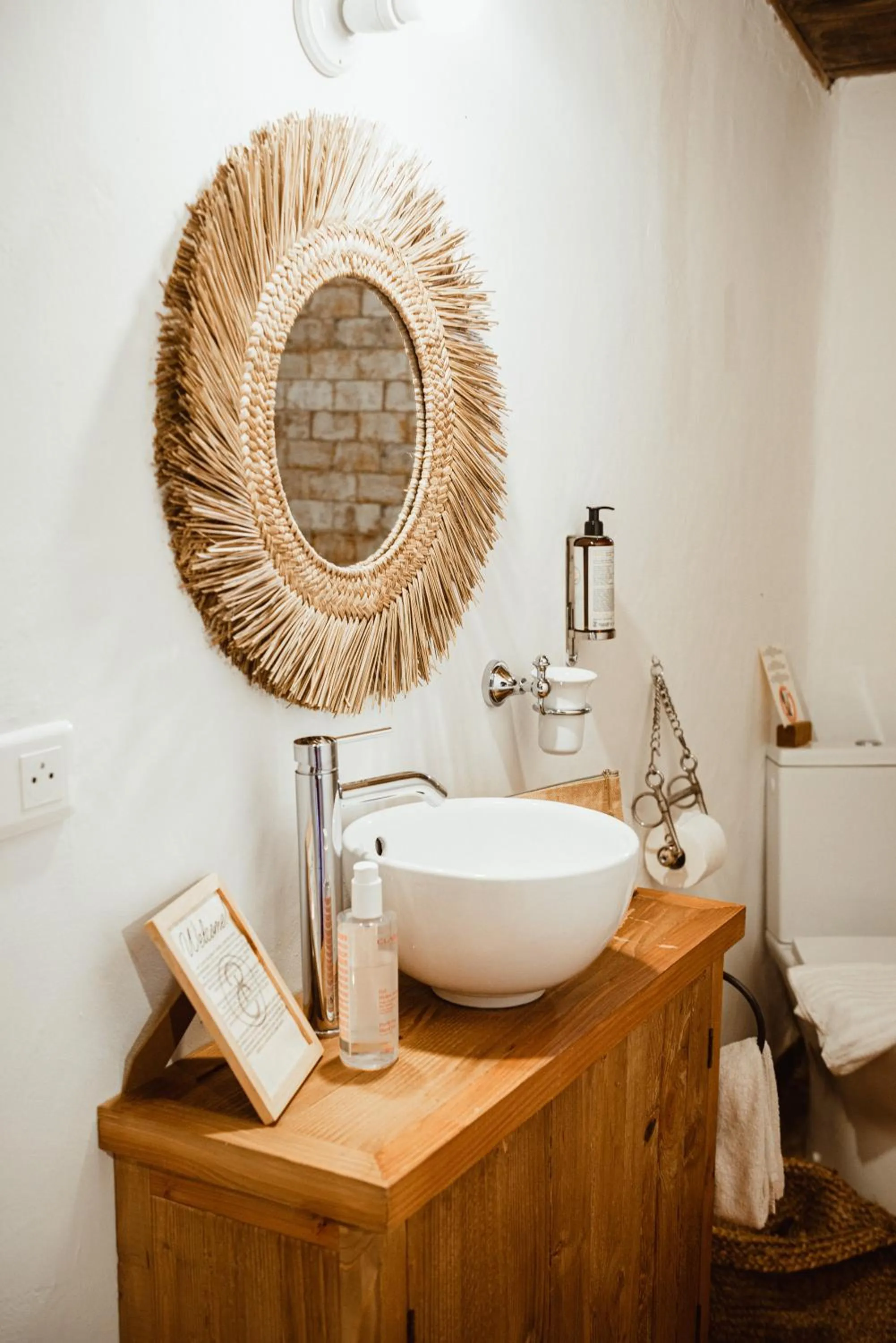 Toilet in Ranch Campo Palombaggia