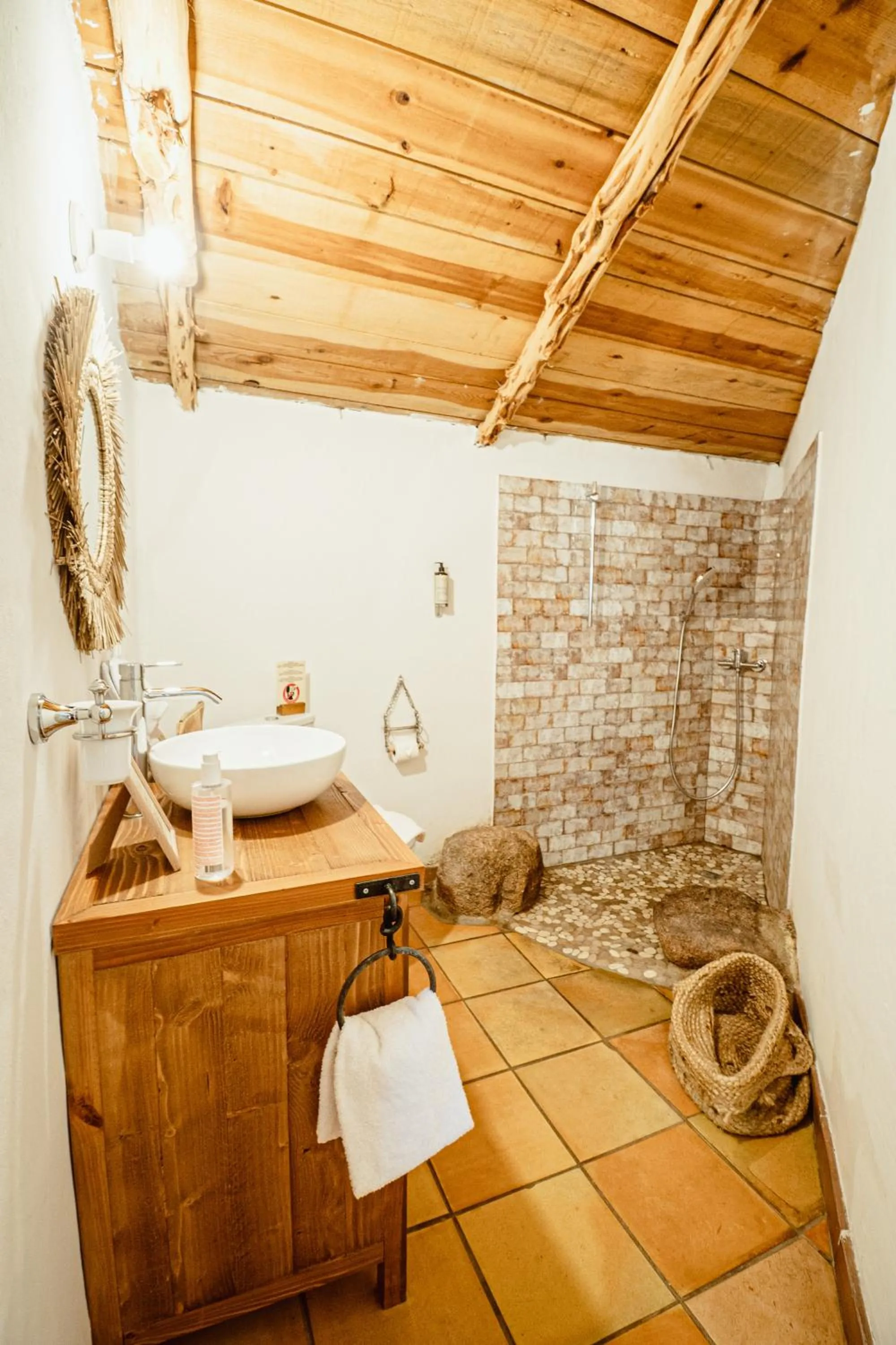Bathroom in Ranch Campo Palombaggia