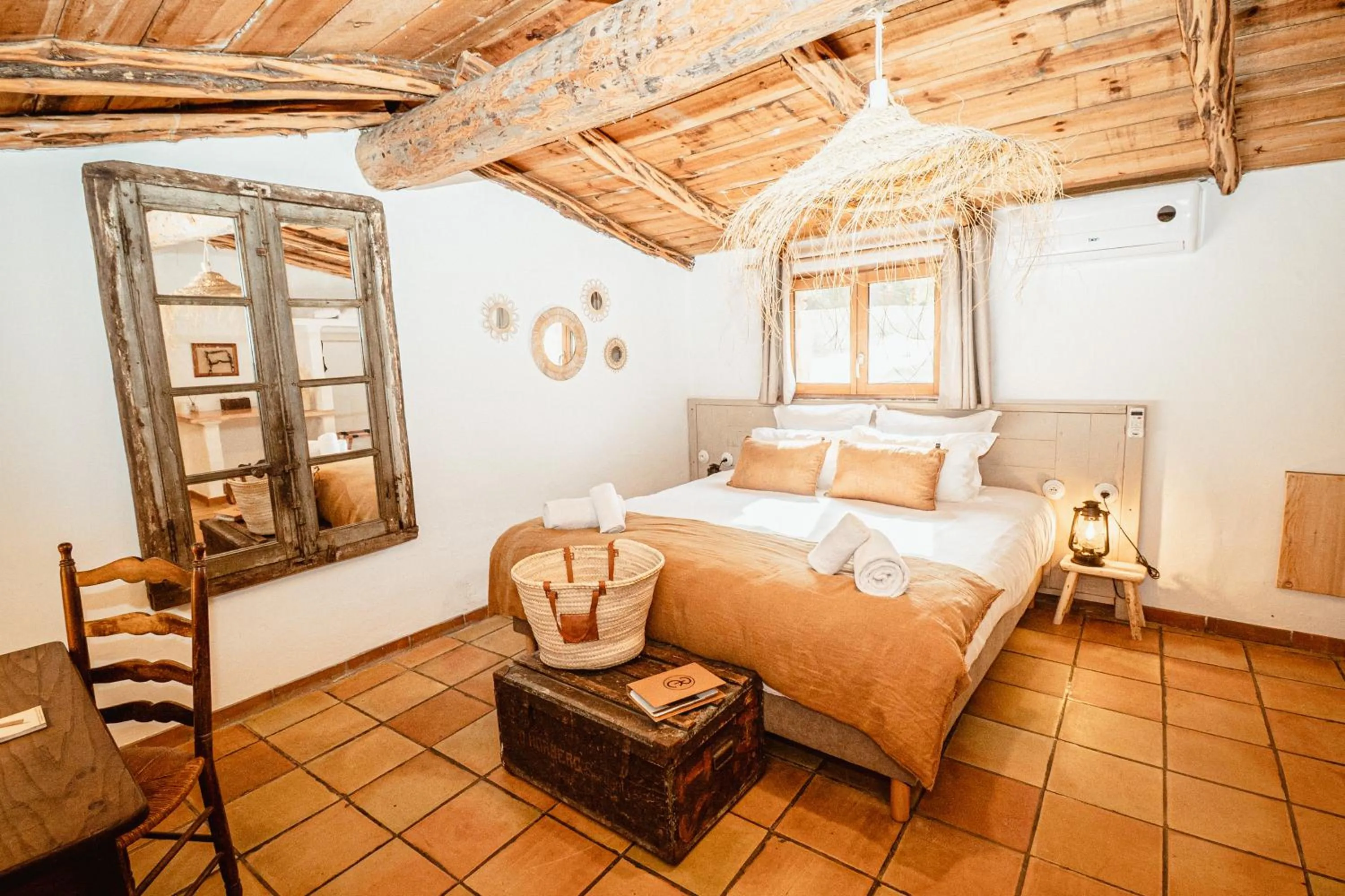 Bed in Ranch Campo Palombaggia