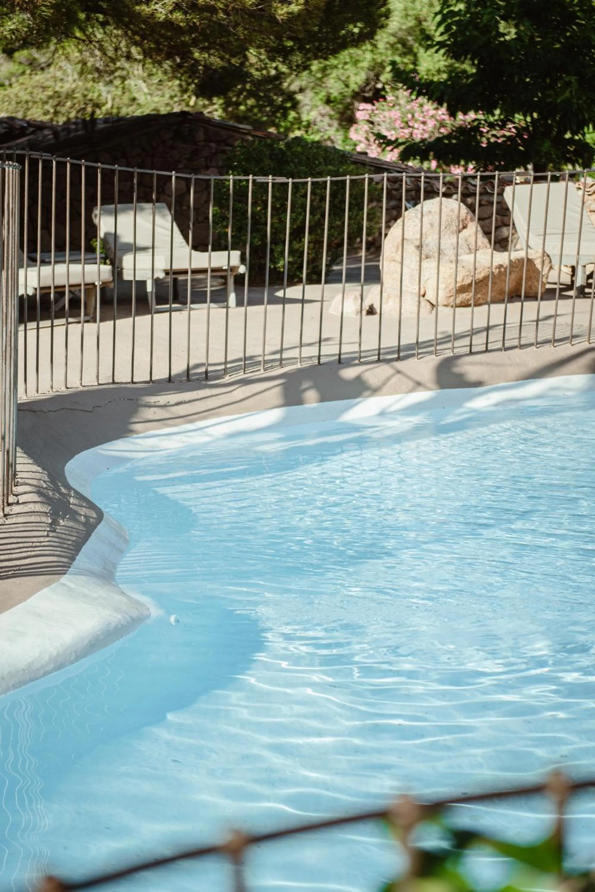 Pool view in Ranch Campo Palombaggia