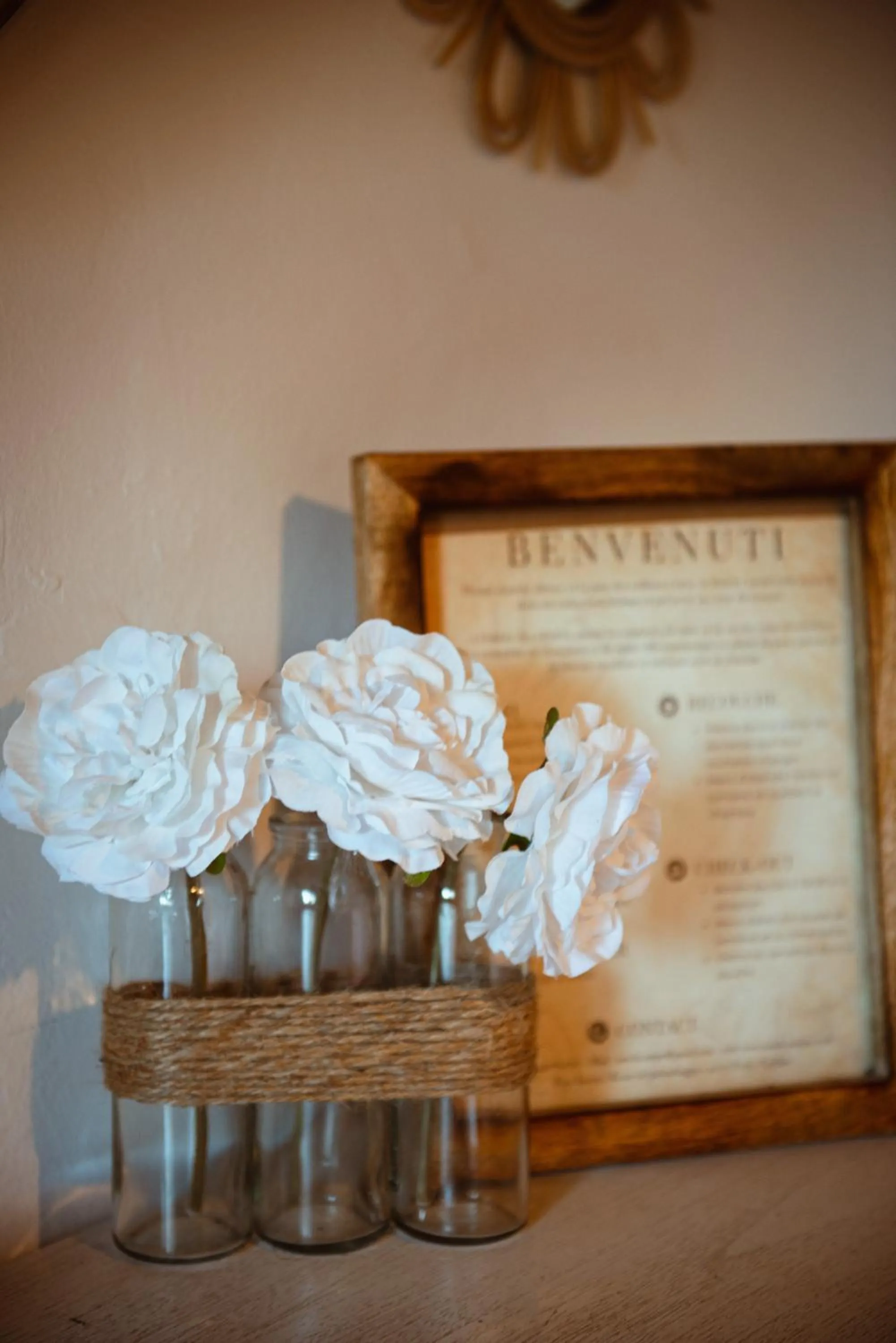 Decorative detail in Ranch Campo Palombaggia