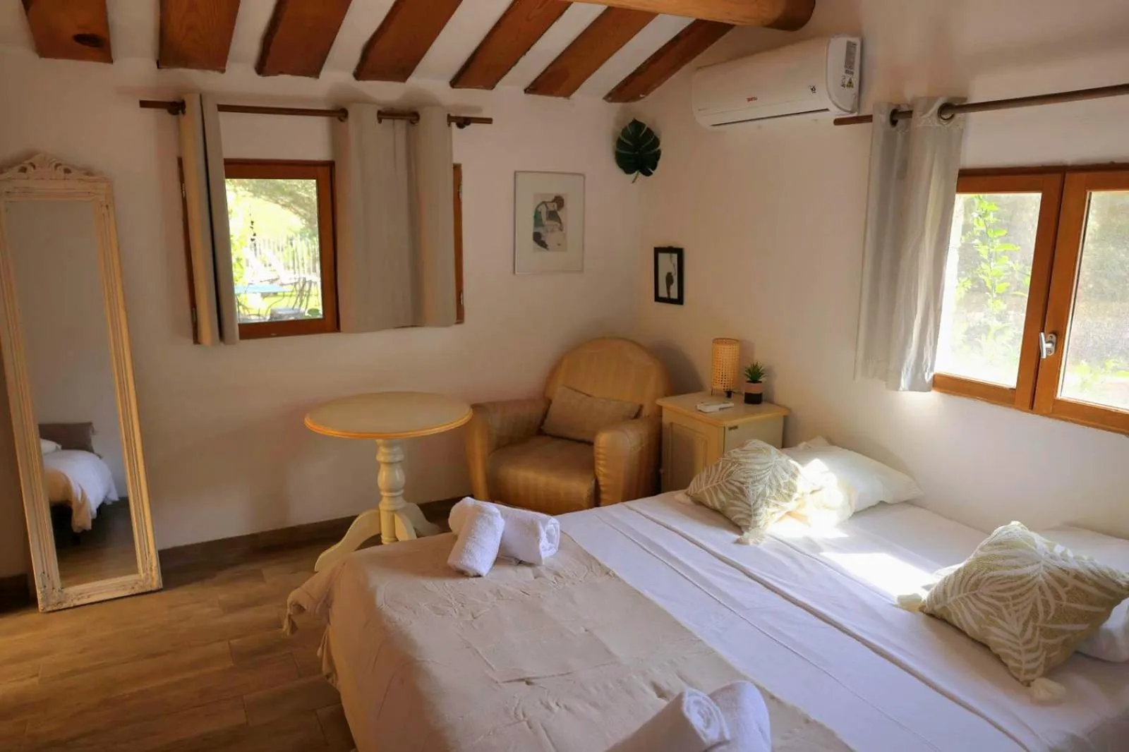 Bed in Ranch Campo Palombaggia