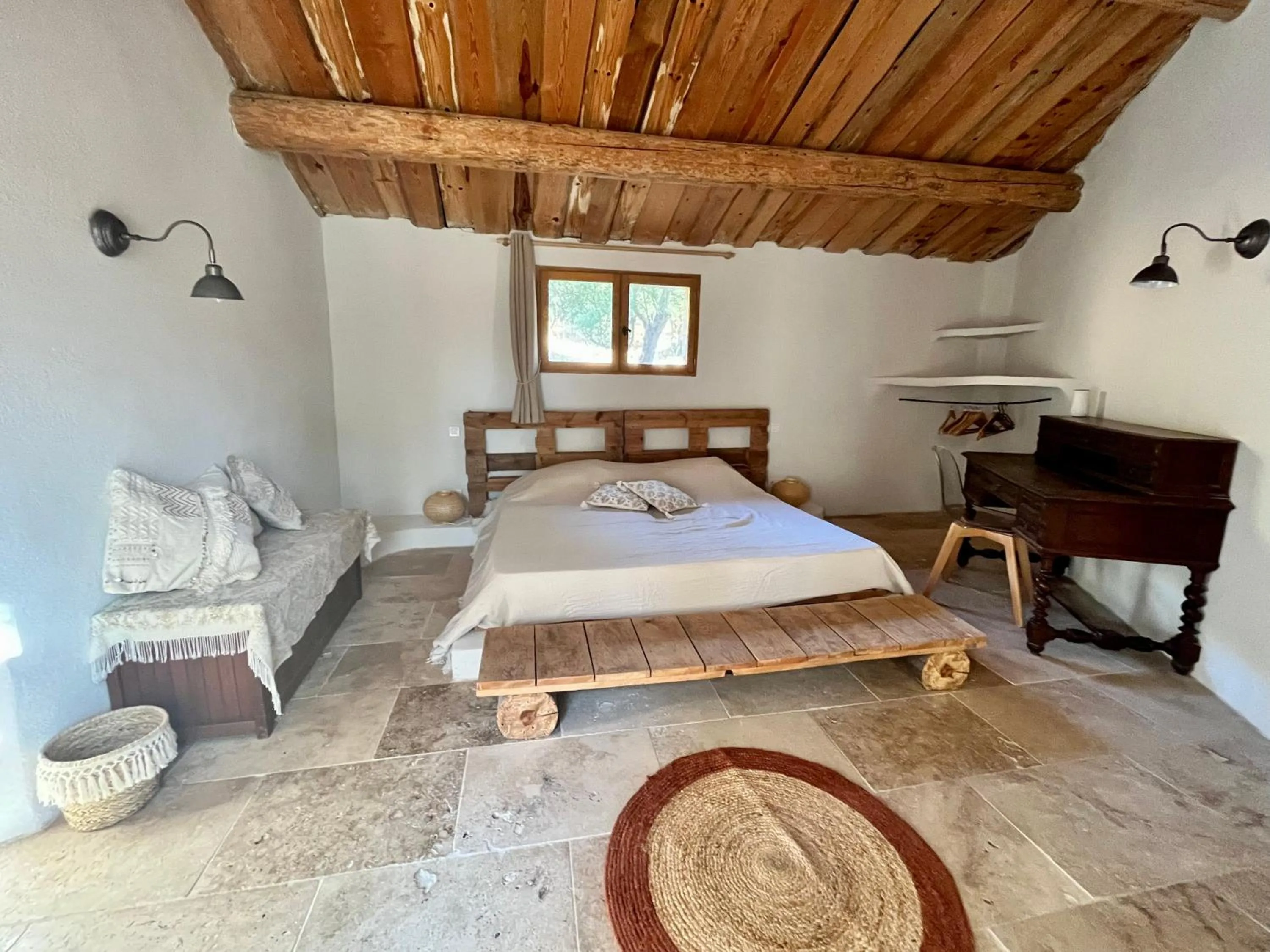 Bed in Ranch Campo Palombaggia