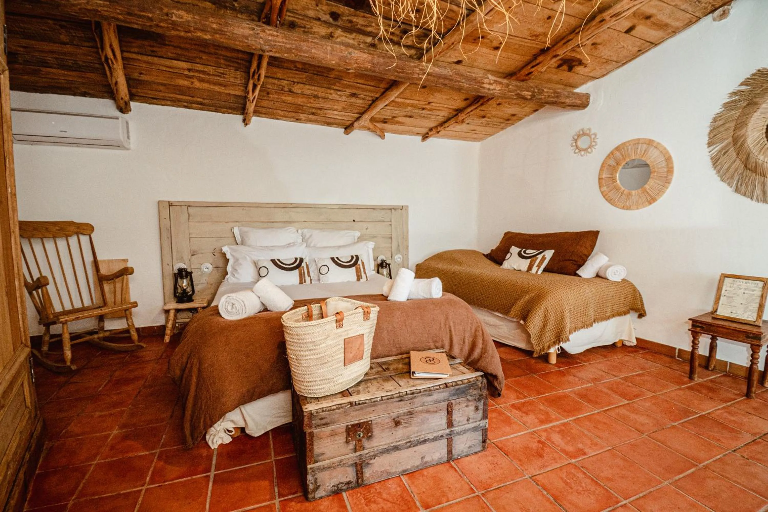 Bed in Ranch Campo Palombaggia