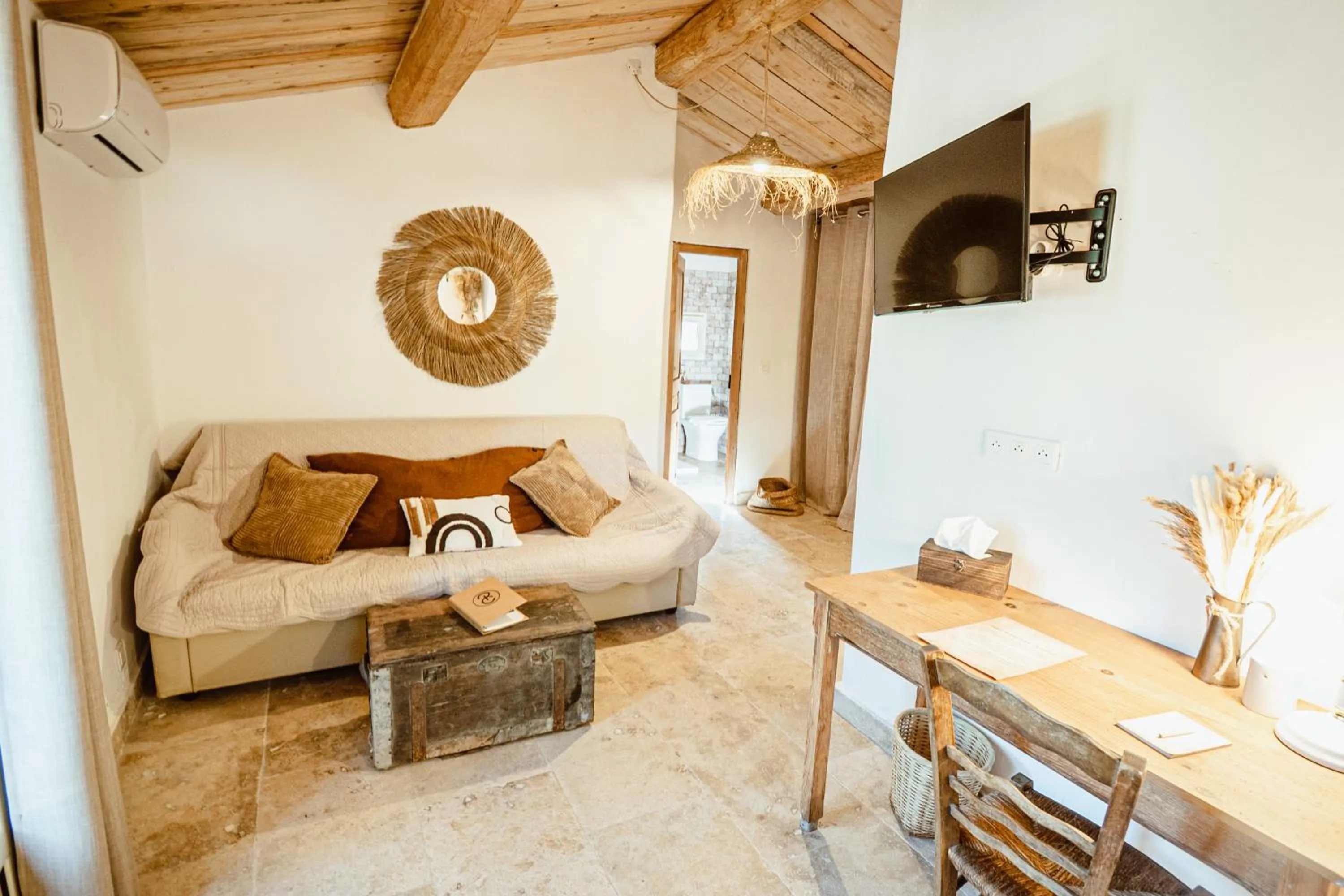 Living room in Ranch Campo Palombaggia
