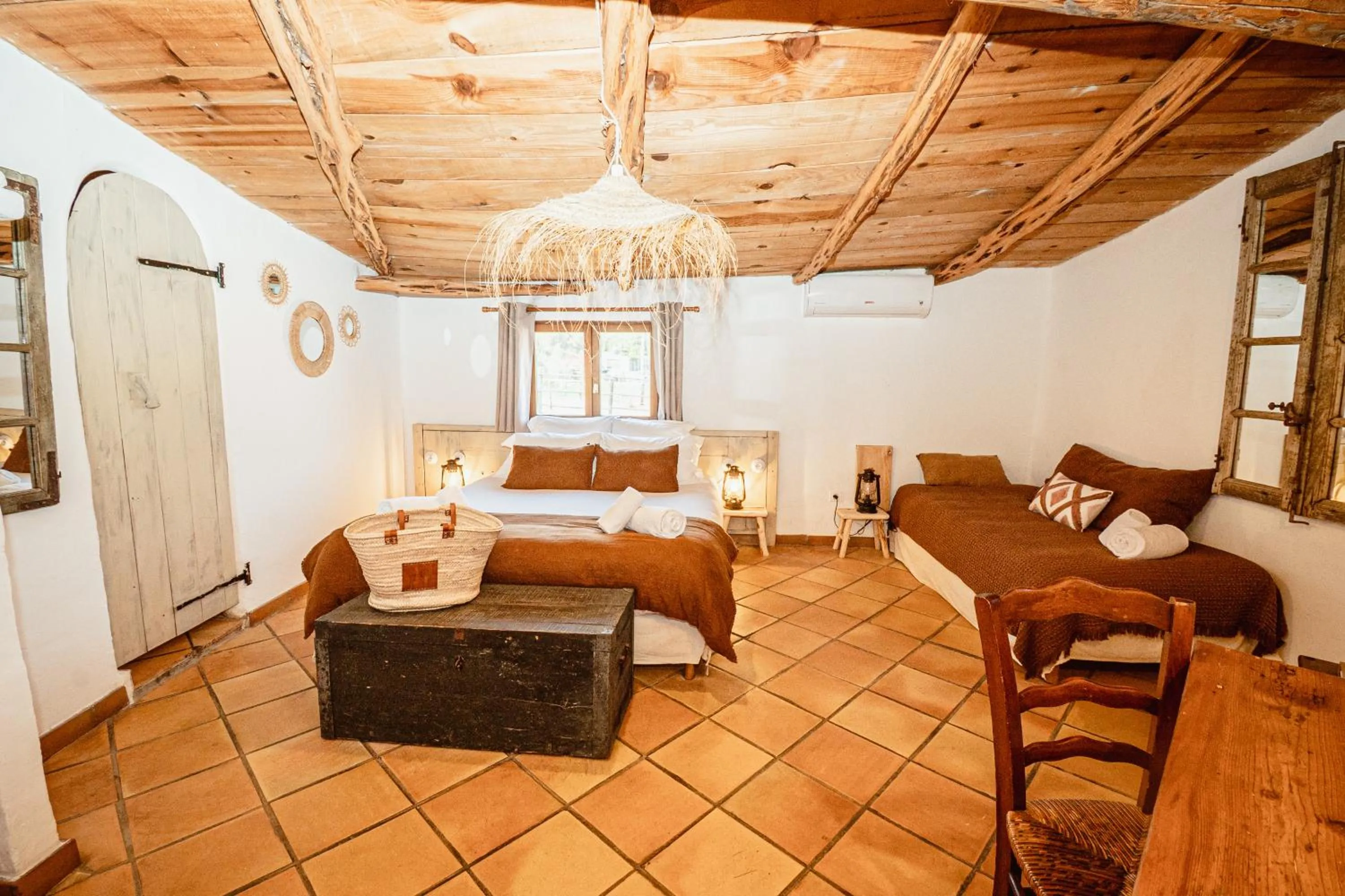 Bed in Ranch Campo Palombaggia