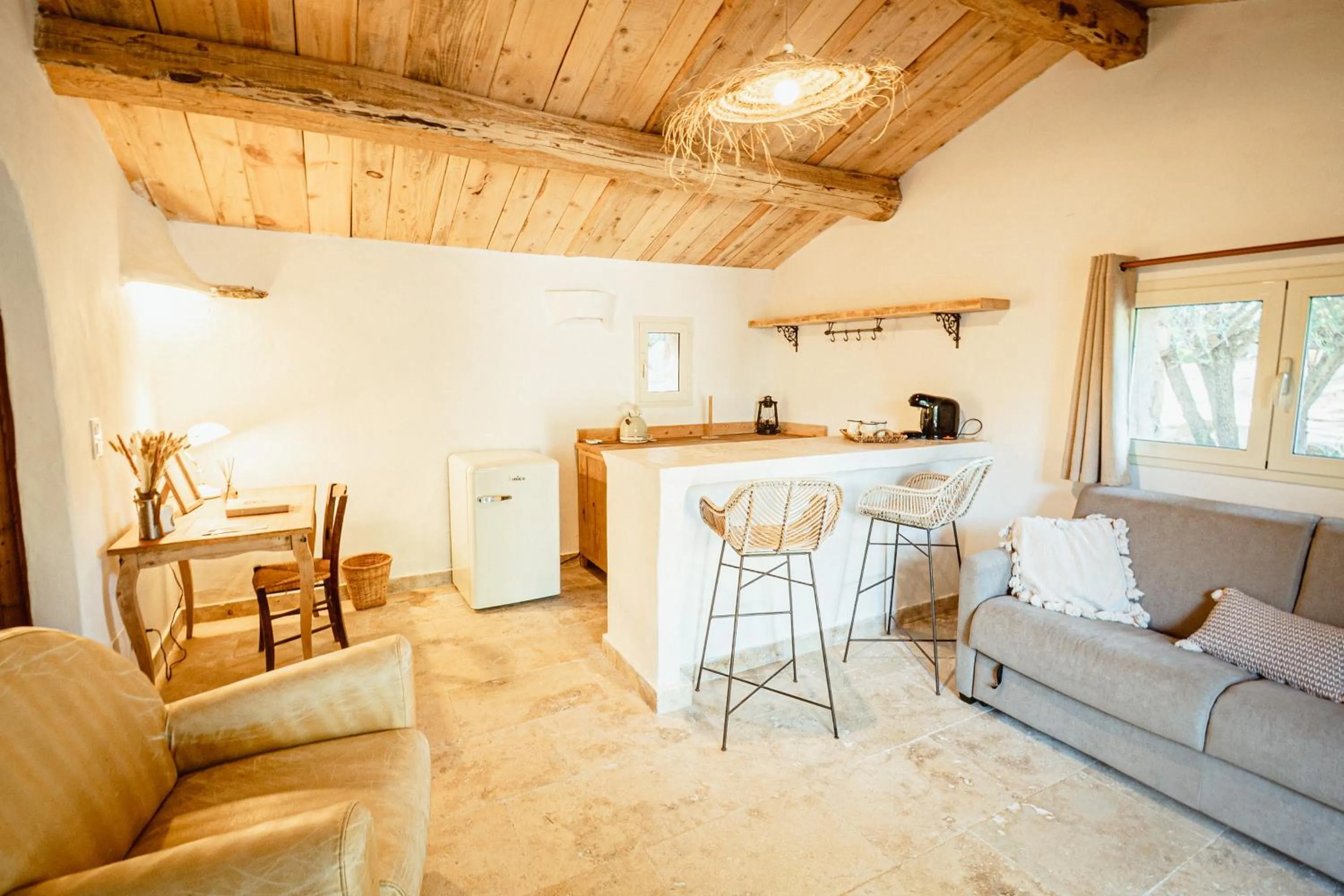 Living room in Ranch Campo Palombaggia