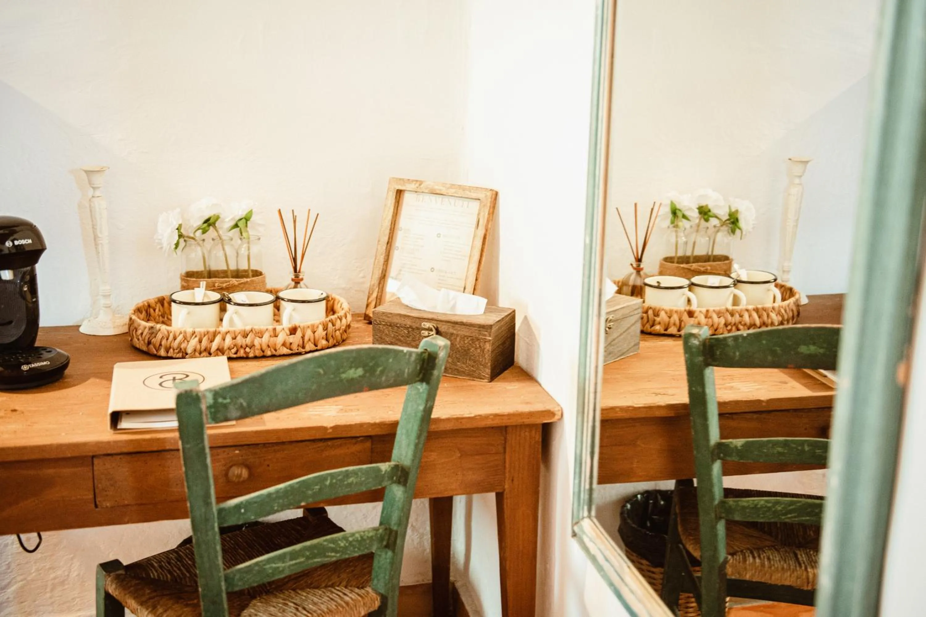 Decorative detail in Ranch Campo Palombaggia