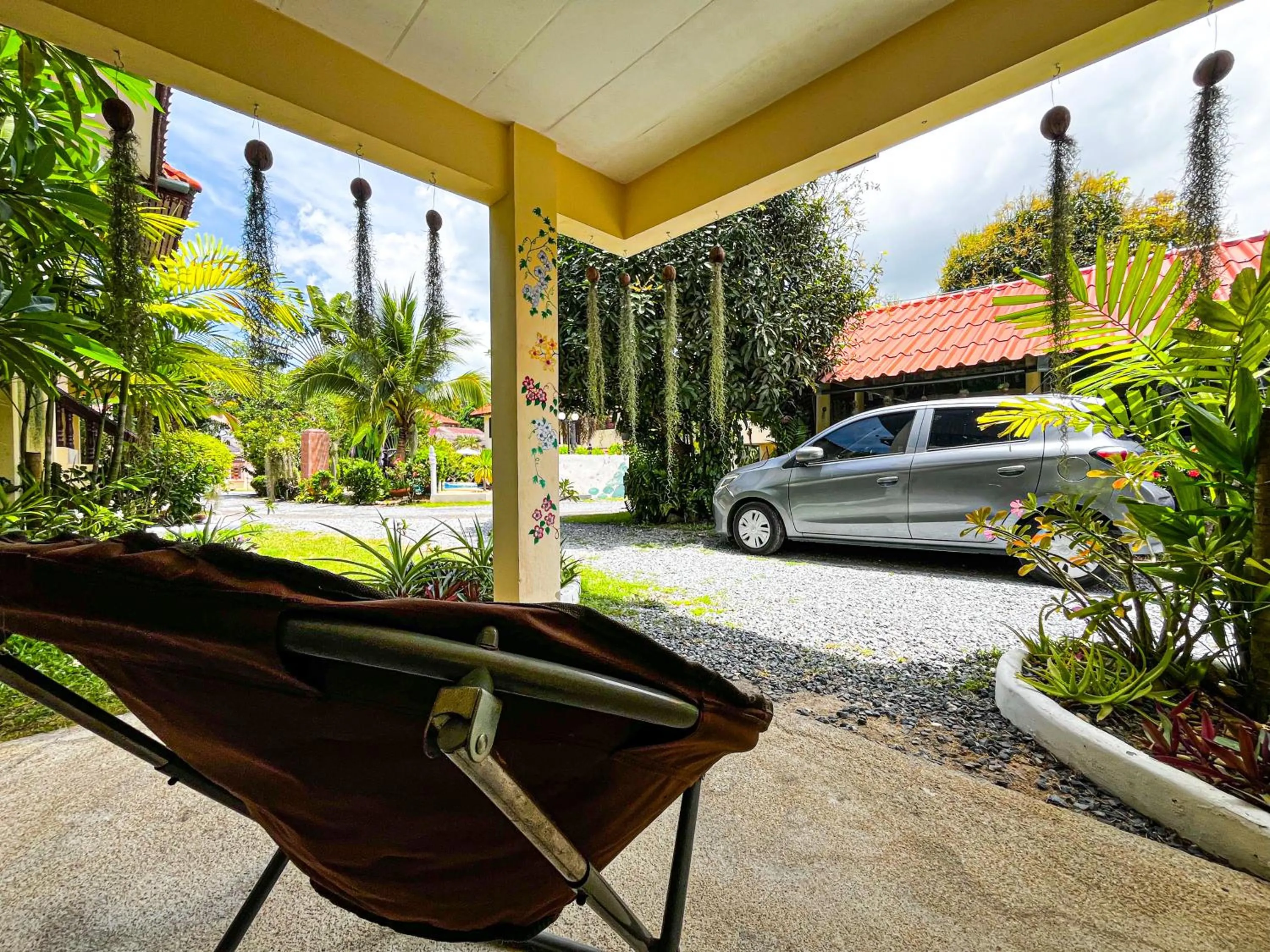 Patio in Amy Village Apartments & Digital Hub