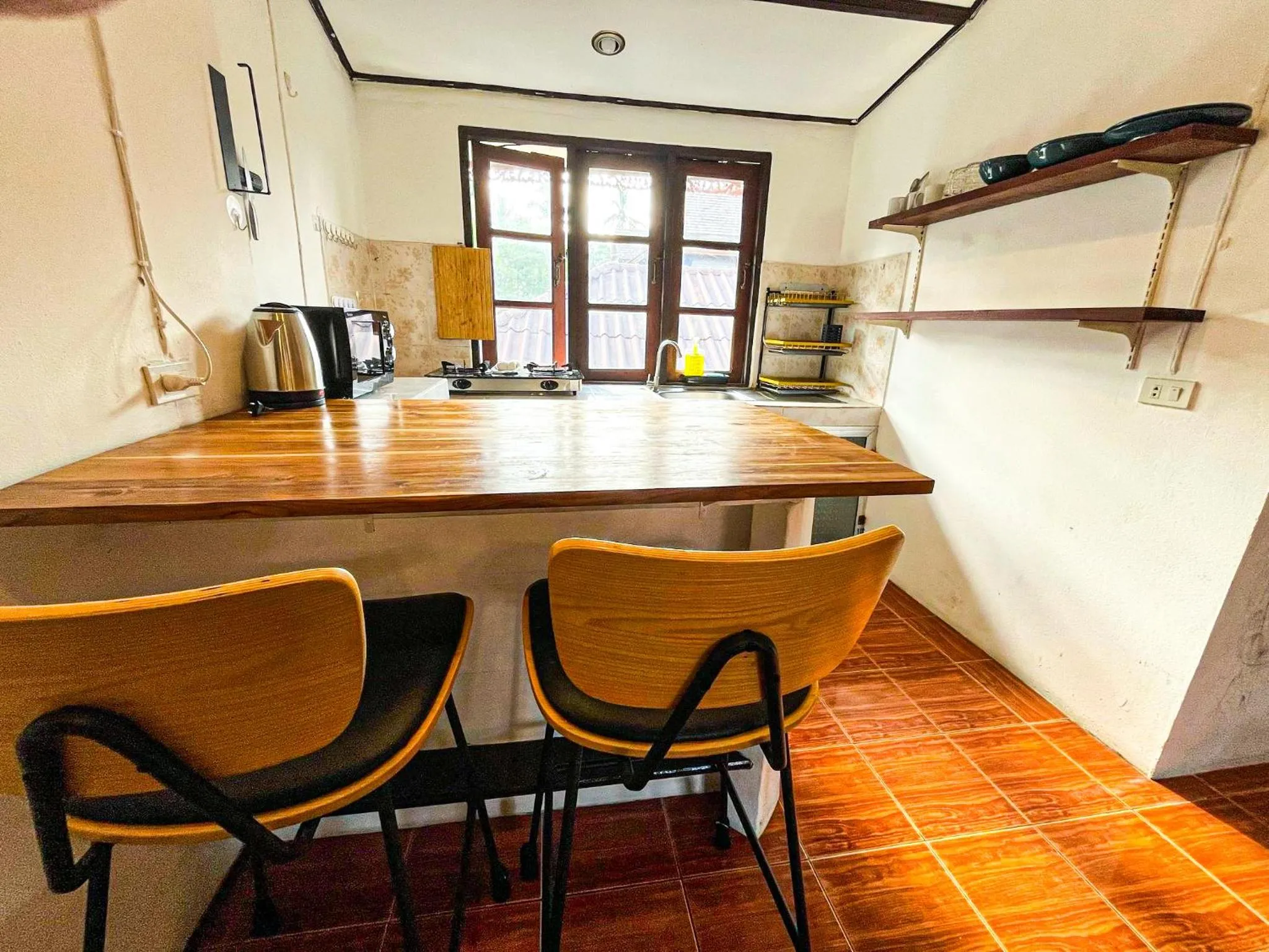 kitchen in Amy Village Apartments & Digital Hub