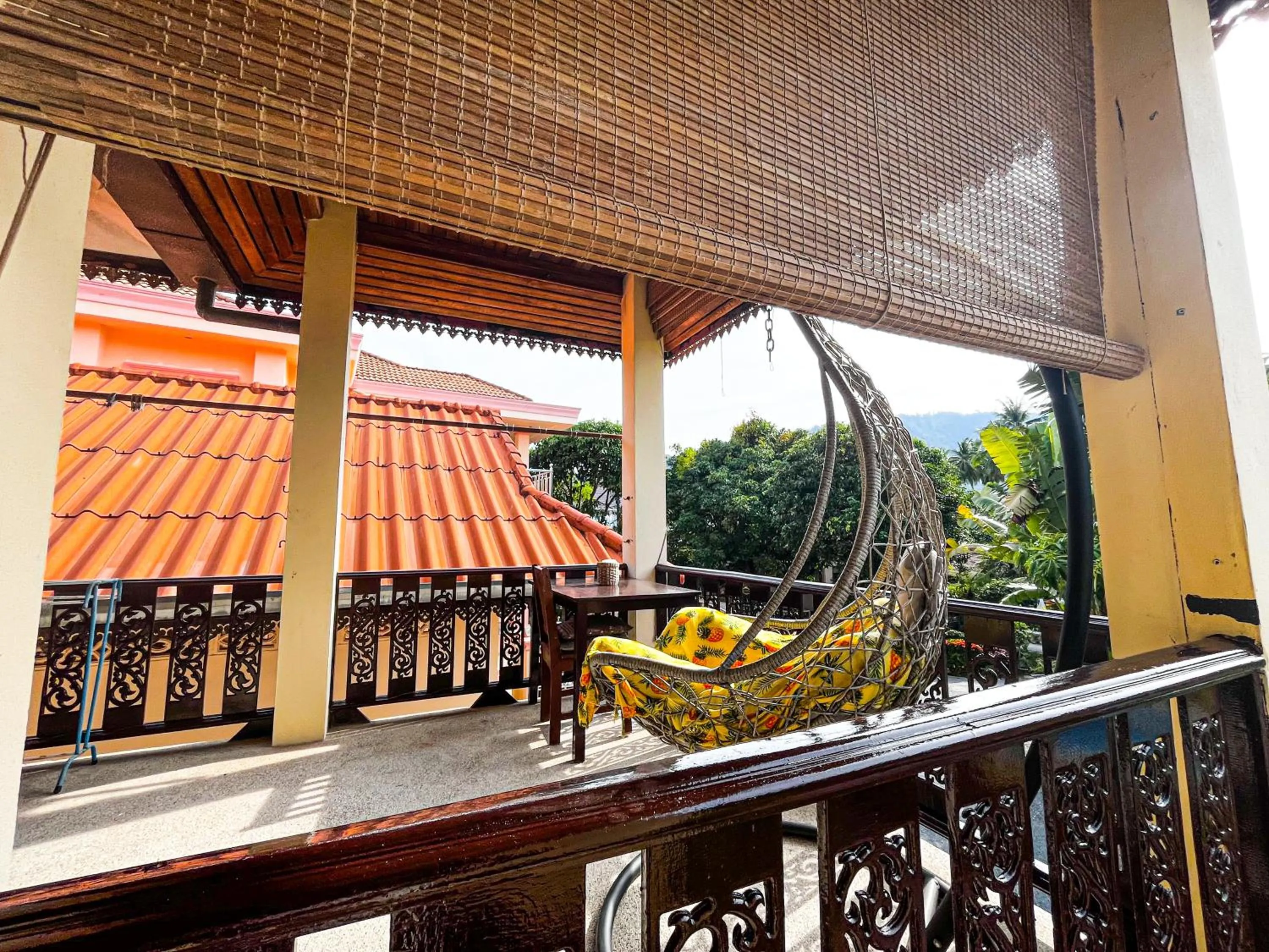 Patio in Amy Village Apartments & Digital Hub