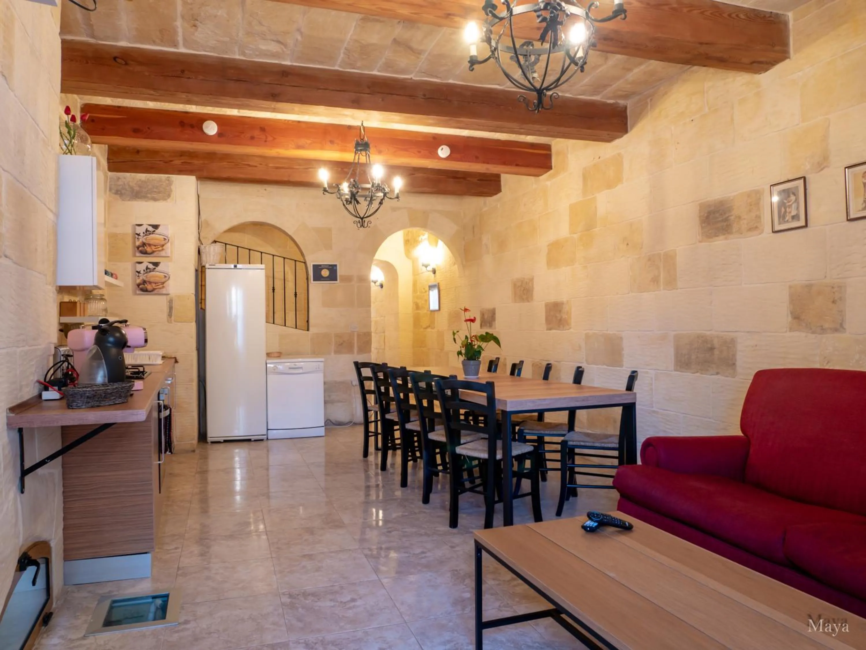 Kitchen or kitchenette in Id Dar Ta Censu