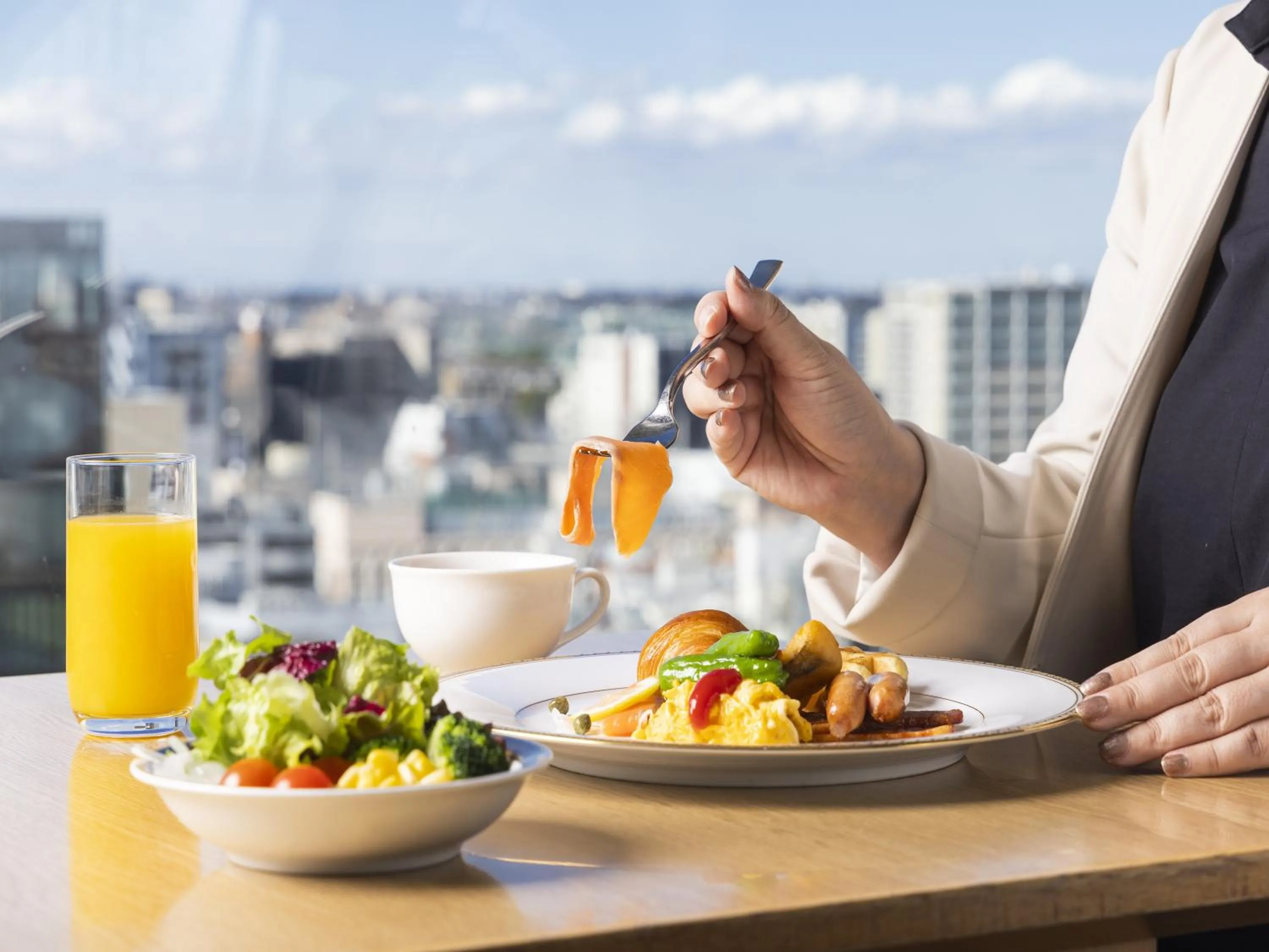 Breakfast in Urawa Washington Hotel