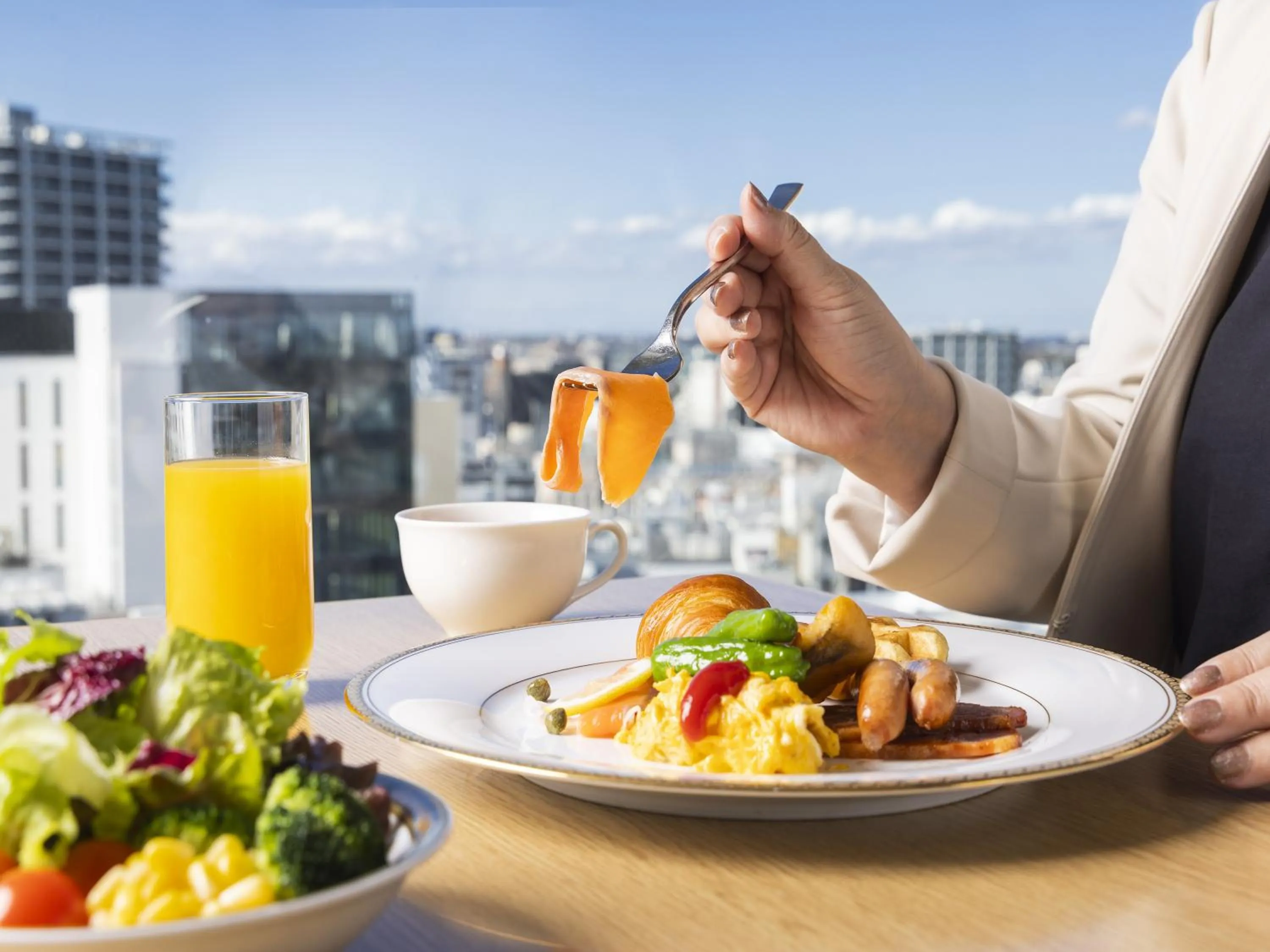 Breakfast in Urawa Washington Hotel