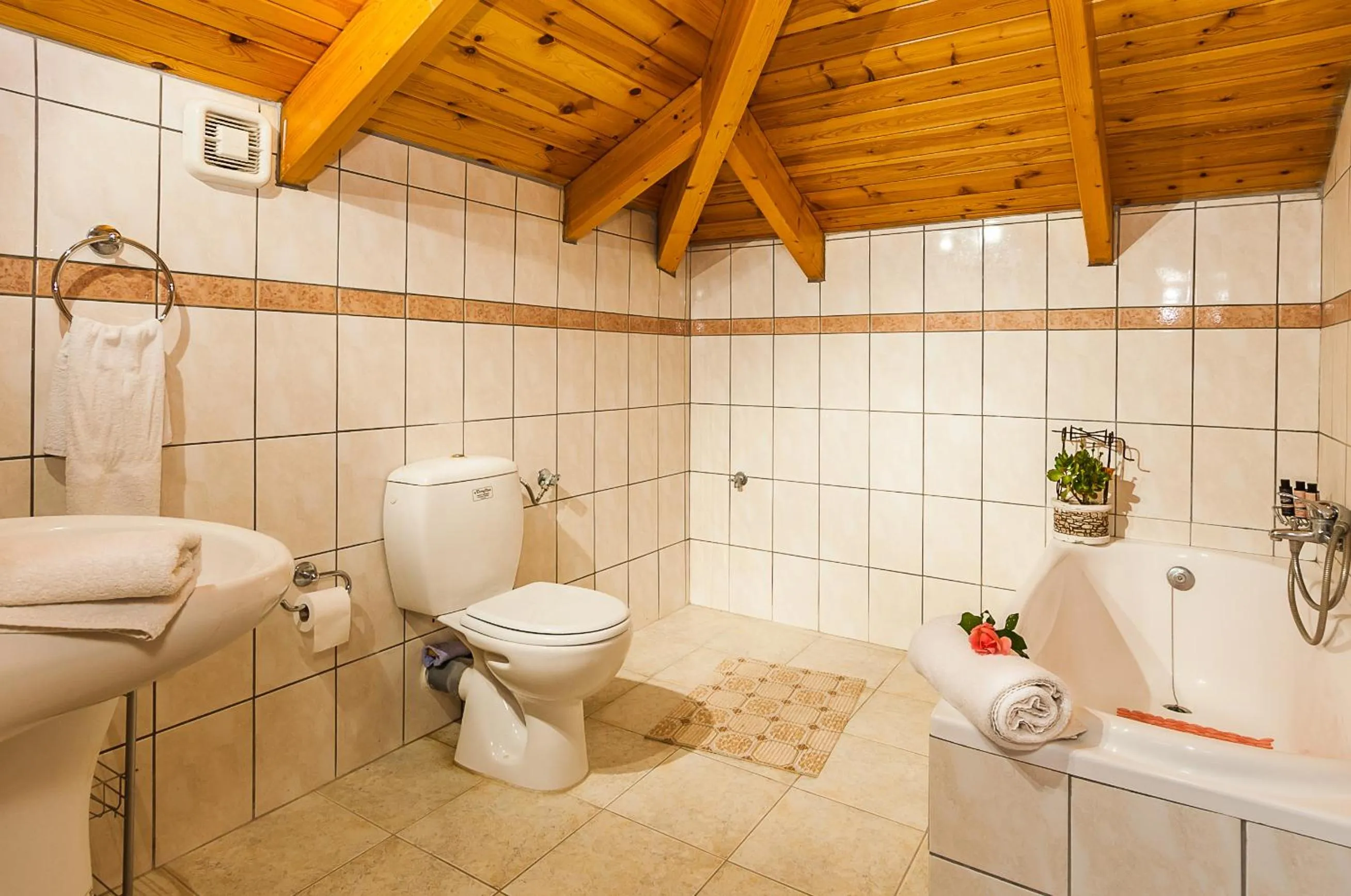 Bathroom in Kavos Psarou Studios & Apartments