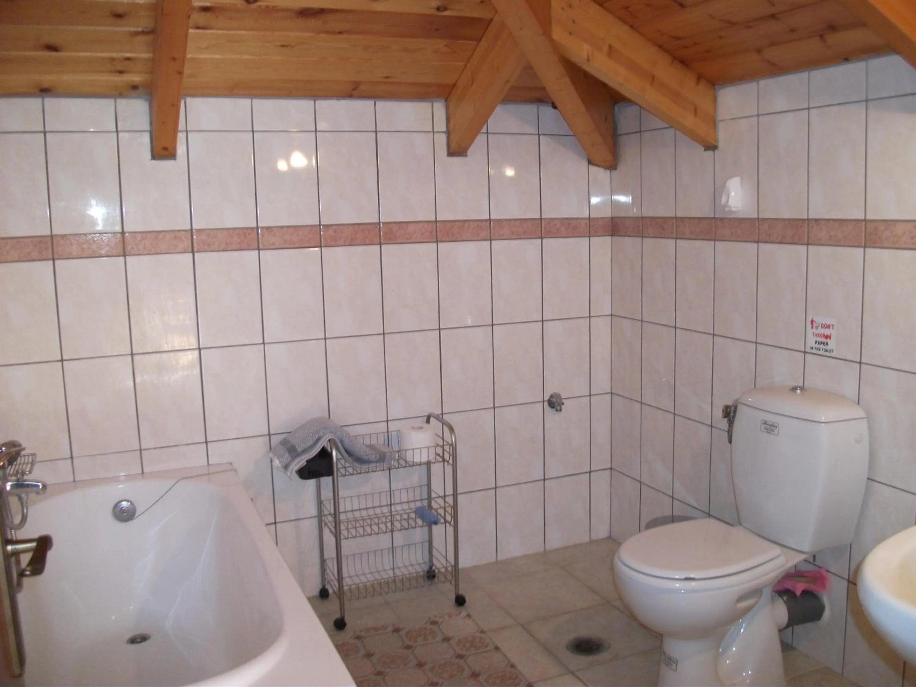 Toilet in Kavos Psarou Studios & Apartments