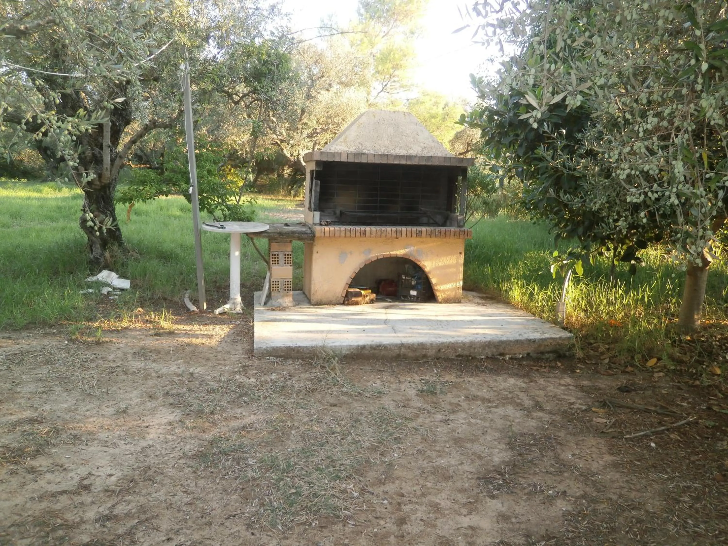 BBQ facilities in Kavos Psarou Studios & Apartments
