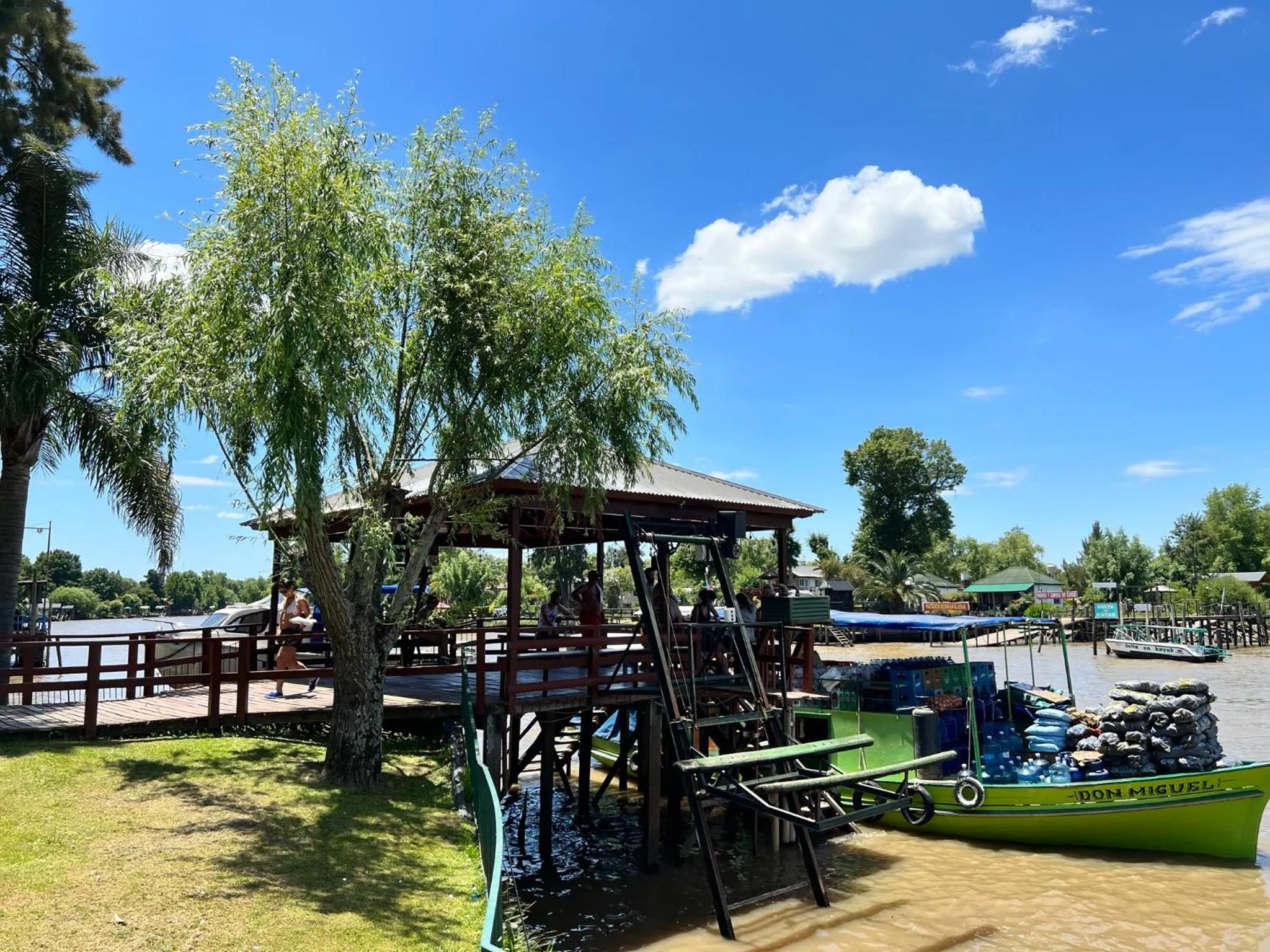 Natural landscape in Aires Del Delta