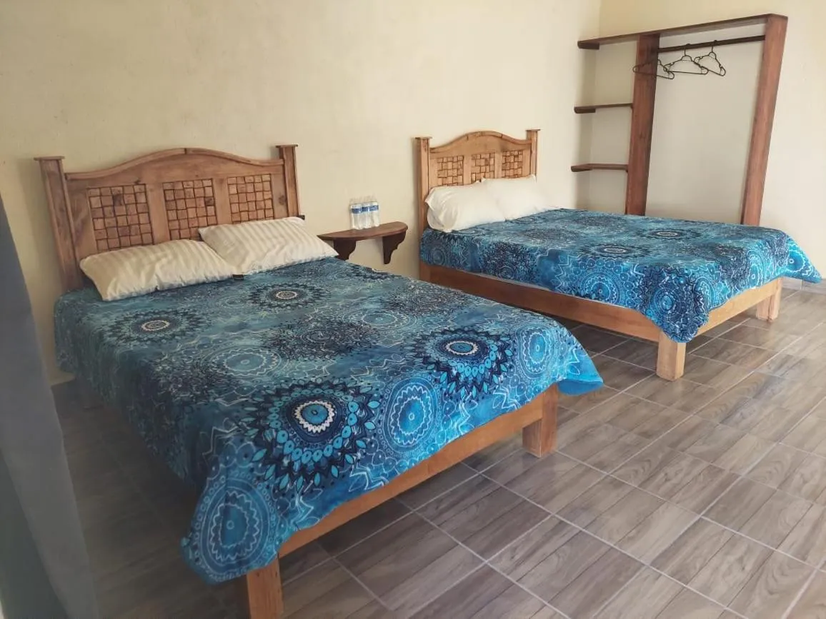 Bed in Hotel Villa Aurora