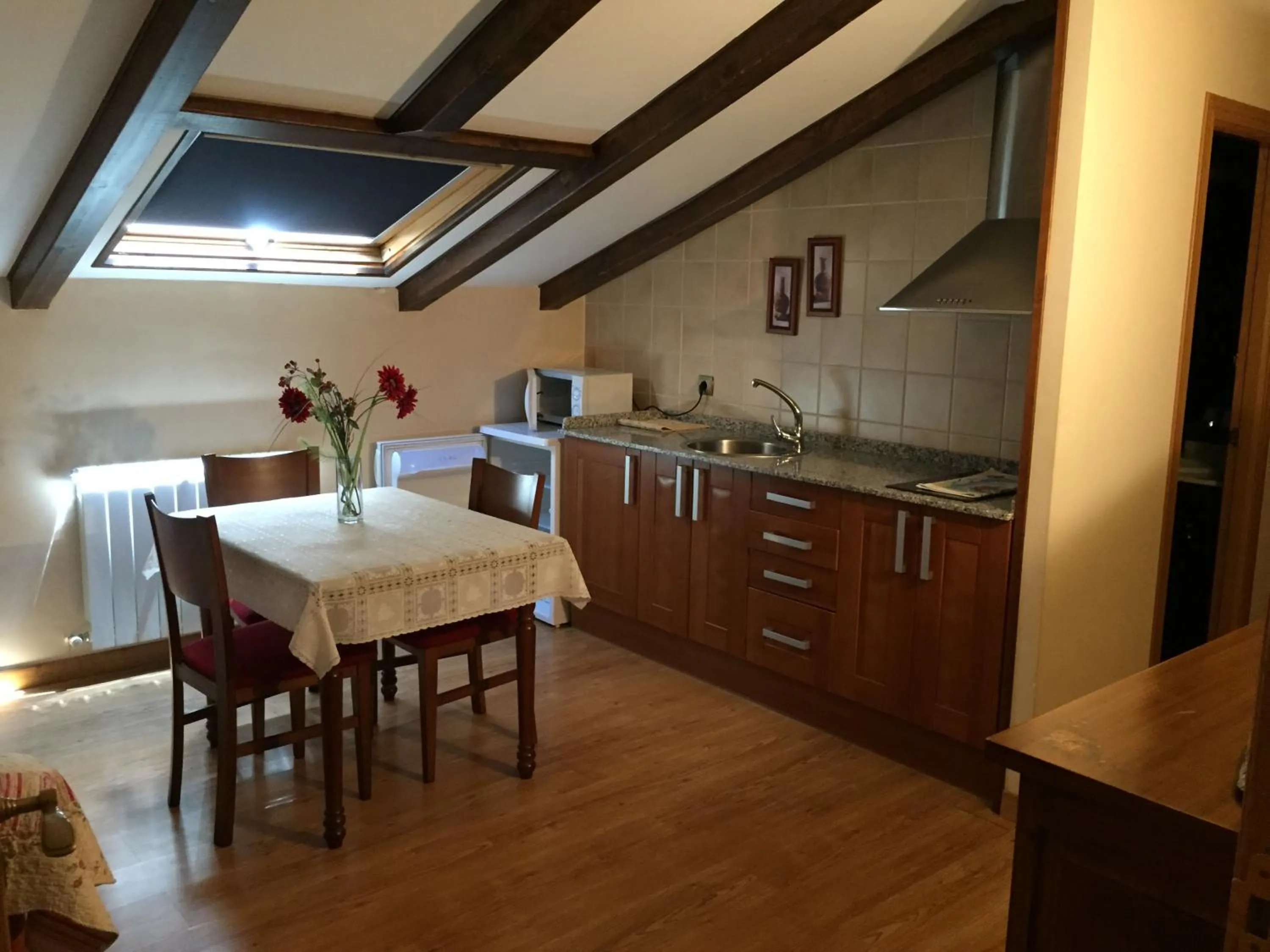 Kitchen or kitchenette in Hotel Apartamentos Barrau