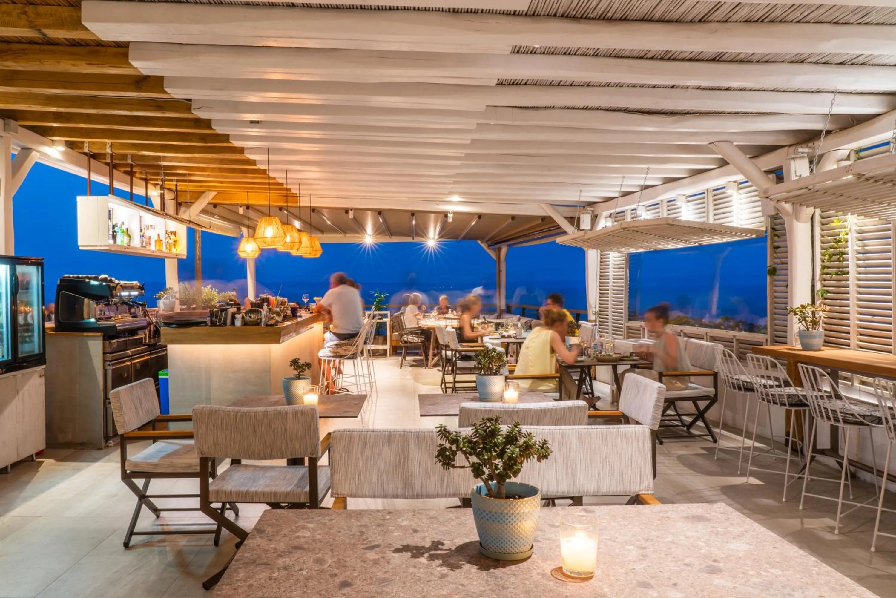 Restaurant/places to eat in Rigas Boutique Hotel & Spa