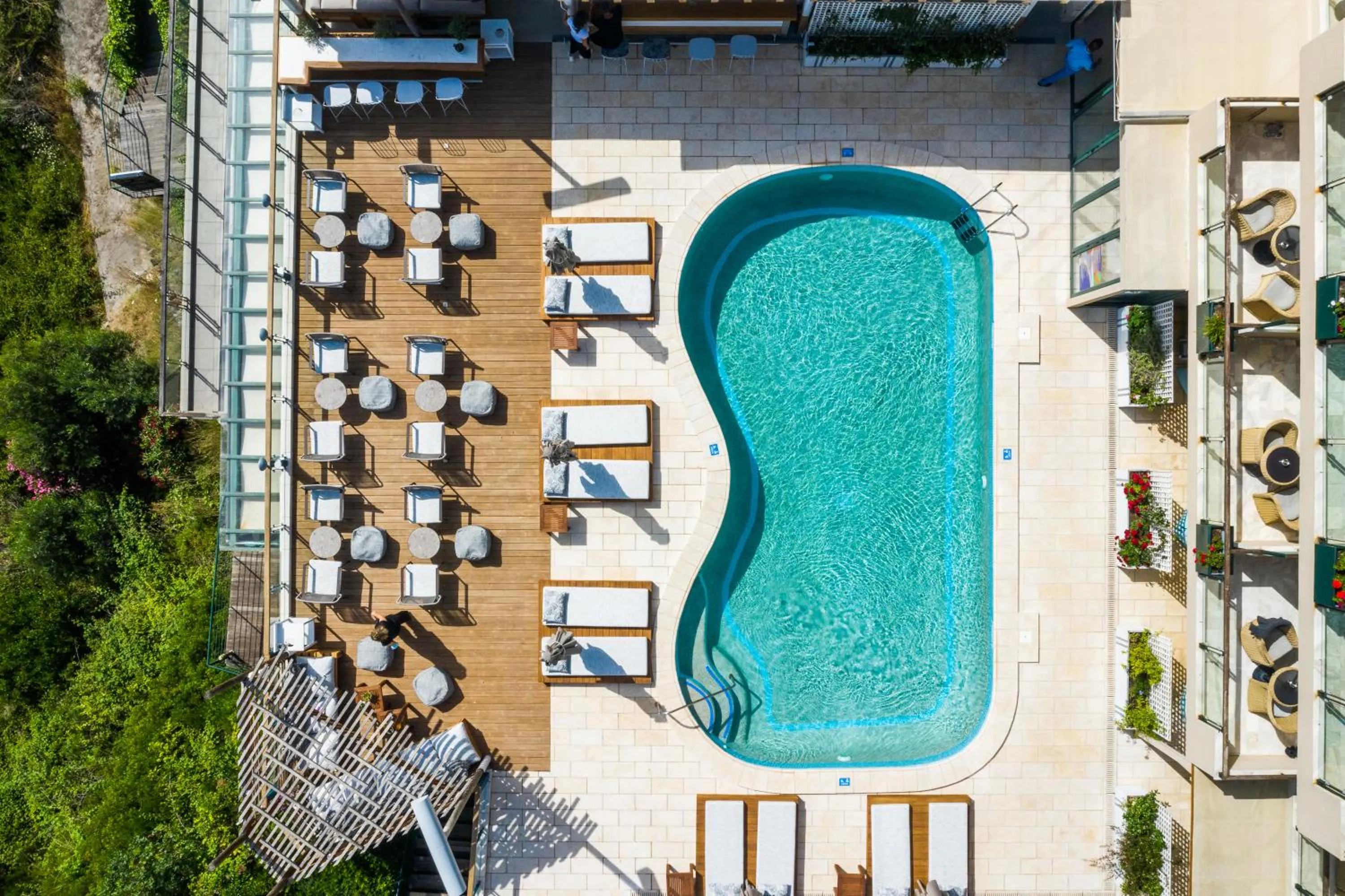 Swimming pool in Rigas Boutique Hotel & Spa