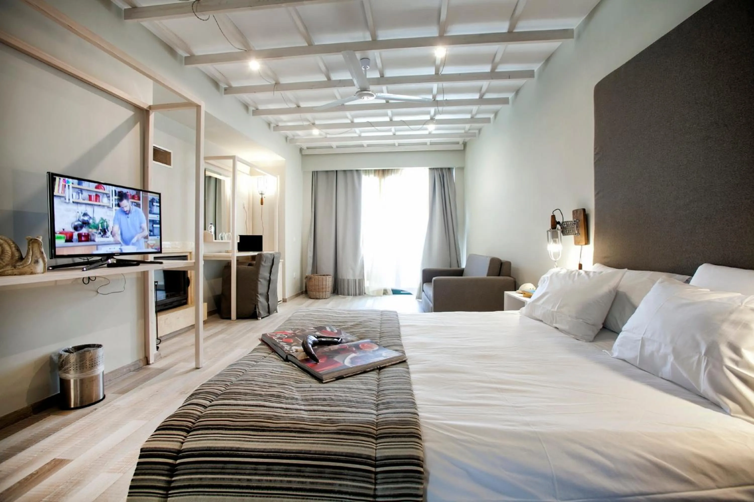 Bed in Rigas Boutique Hotel & Spa