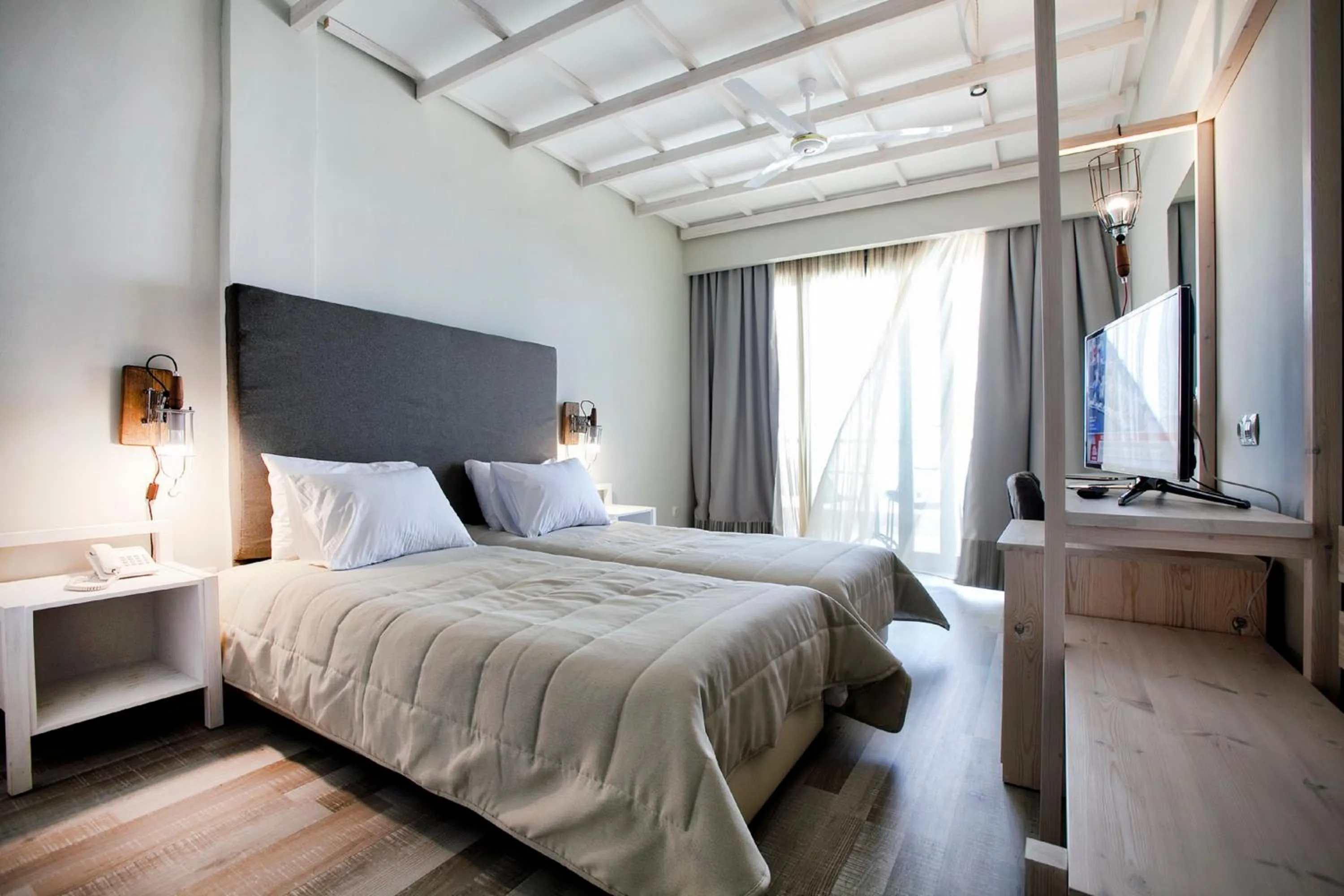 Bed in Rigas Boutique Hotel & Spa
