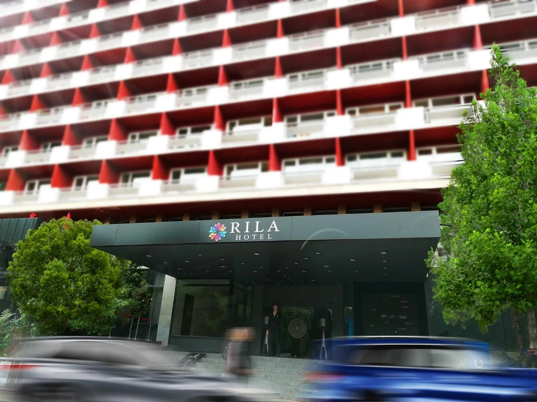Facade/entrance in Rila Hotel Sofia