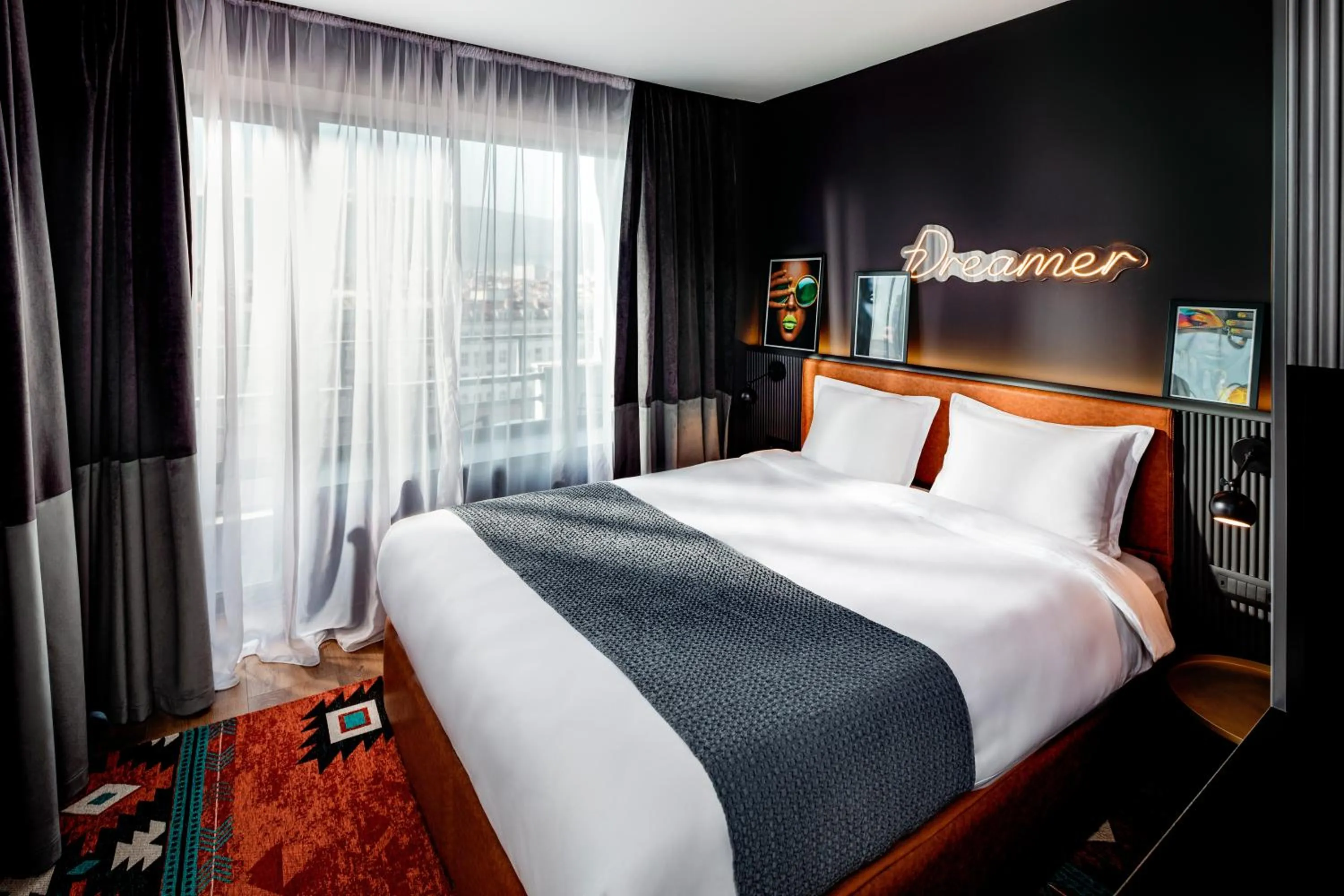 Bedroom, Bed in Rila Hotel Sofia