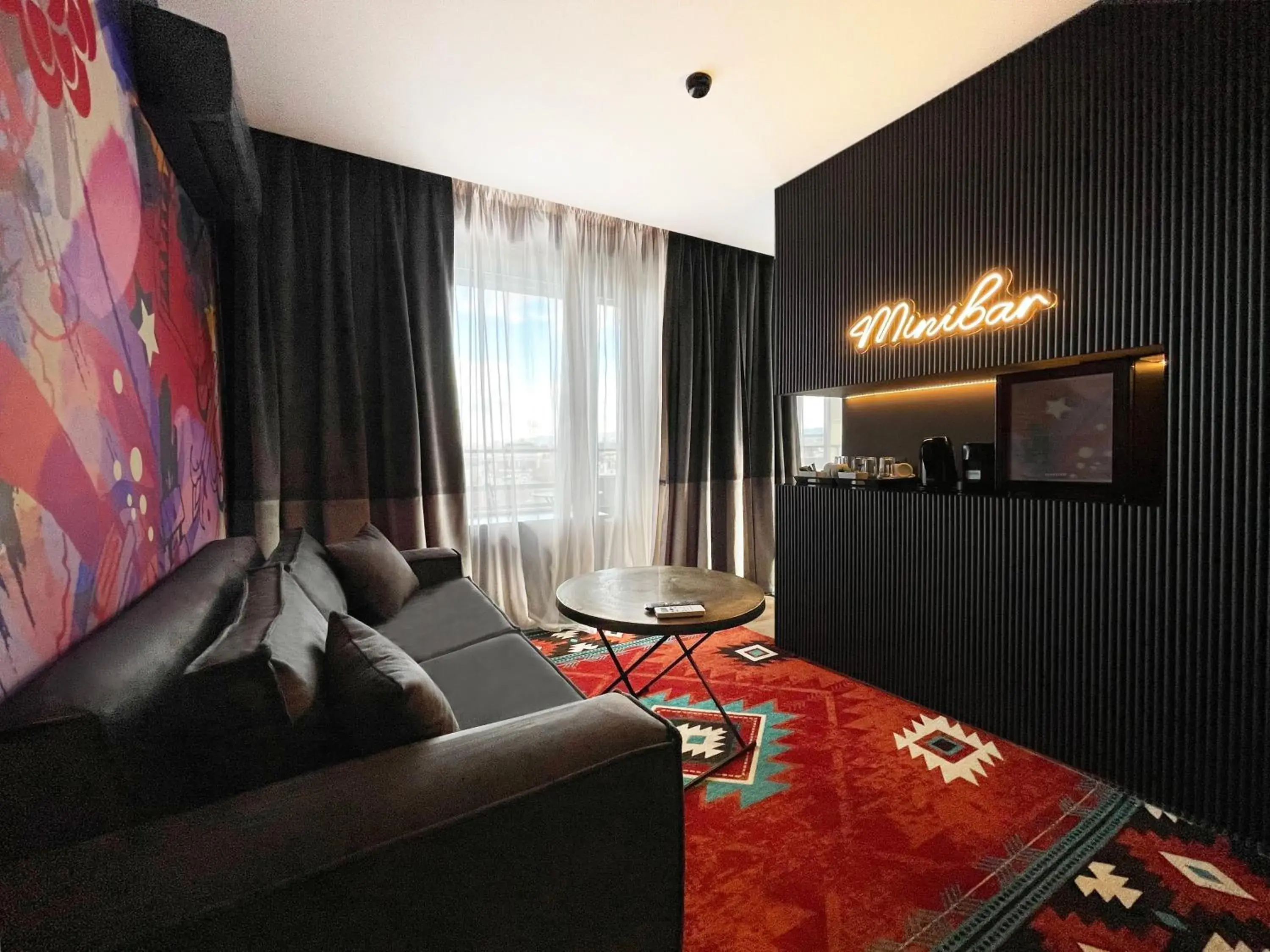 Living room in Rila Hotel Sofia Living room in Rila Hotel Sofia