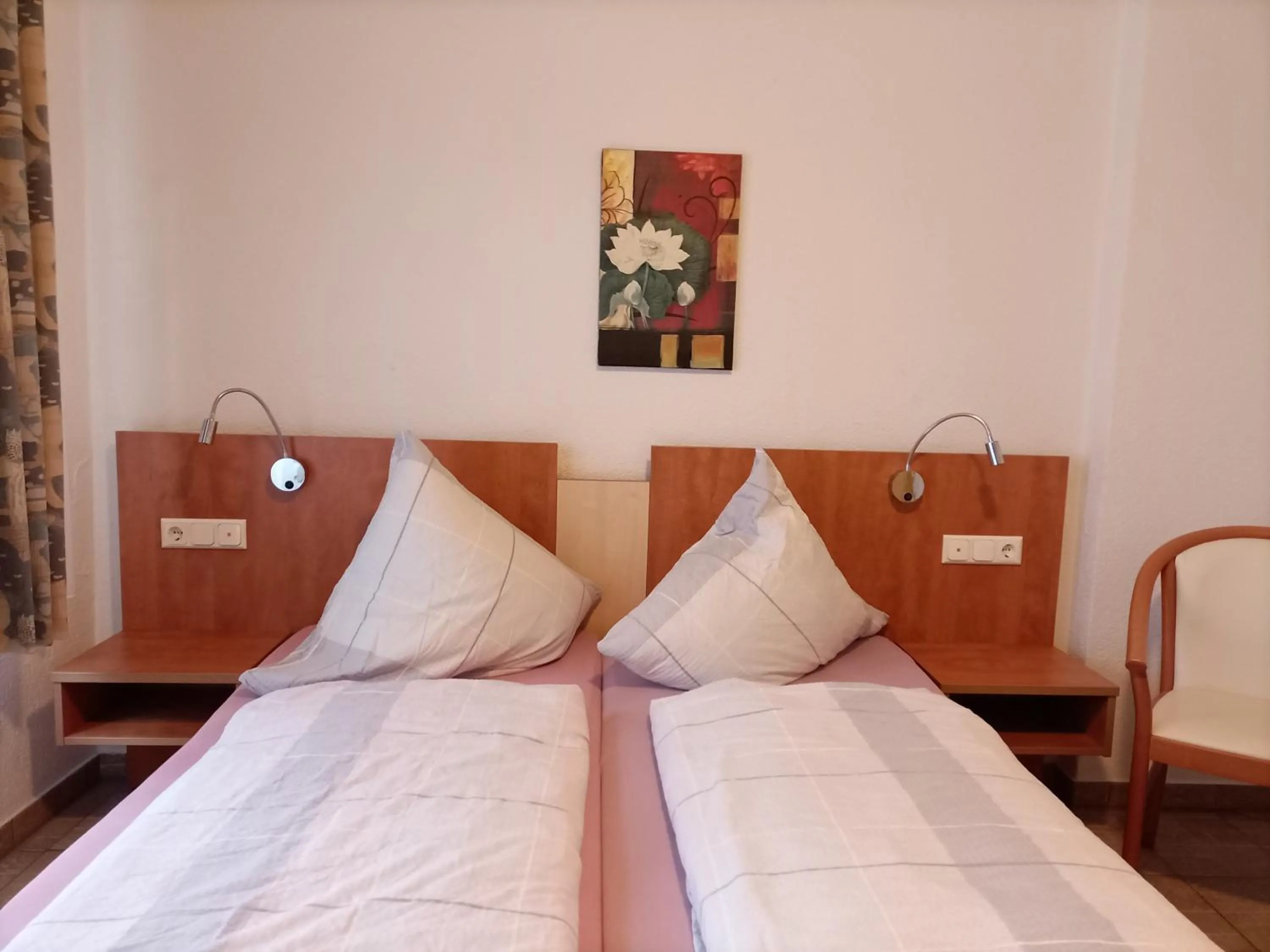 Bed in Hotel An der Karlstadt