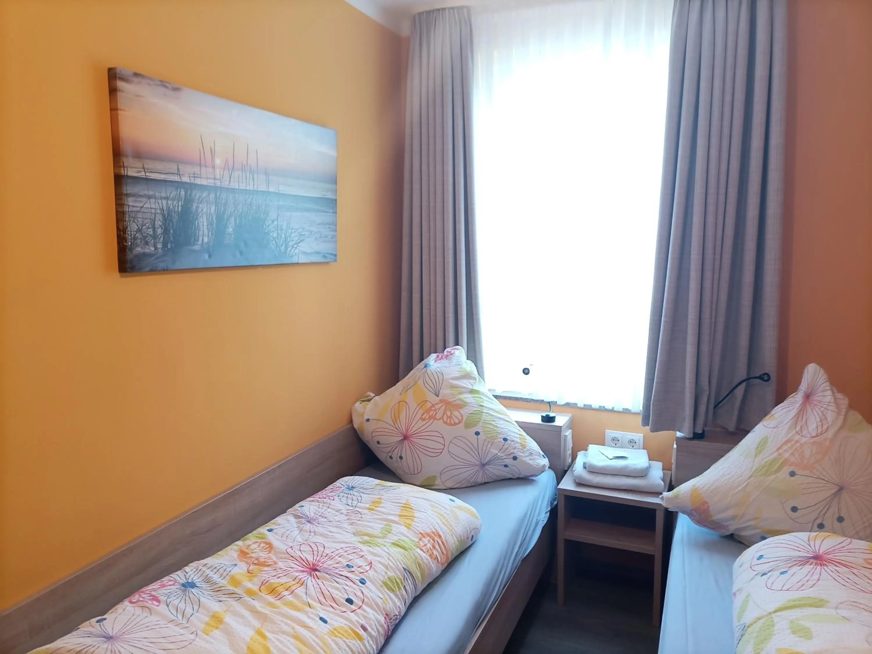 Bed in Hotel An der Karlstadt