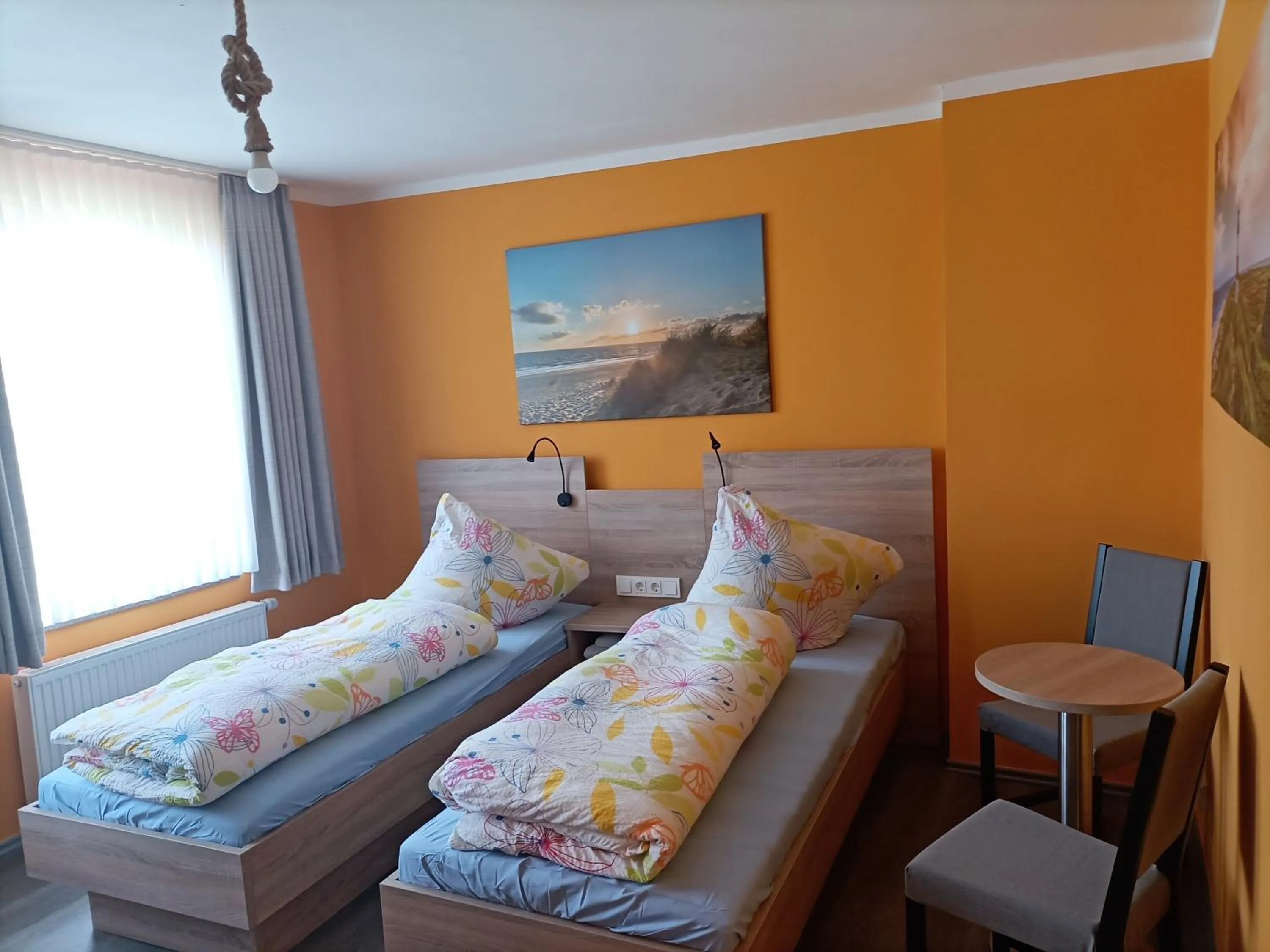 Bed in Hotel An der Karlstadt