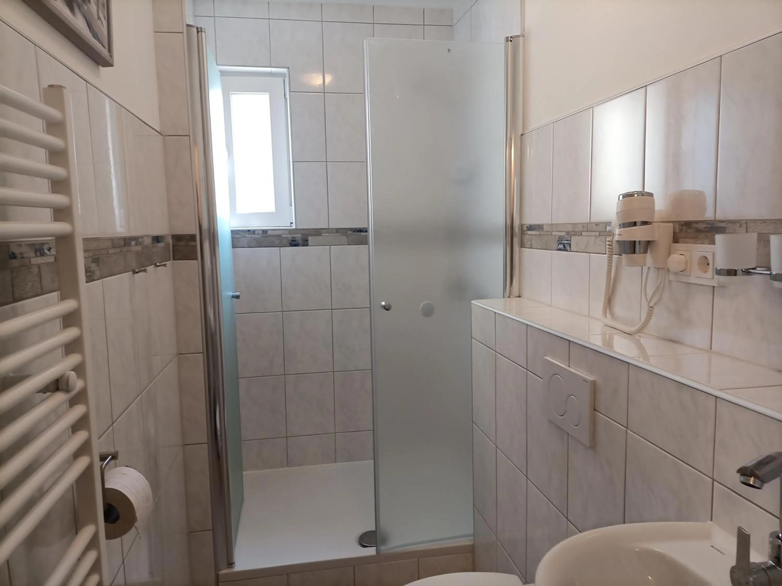 Bathroom in Hotel An der Karlstadt