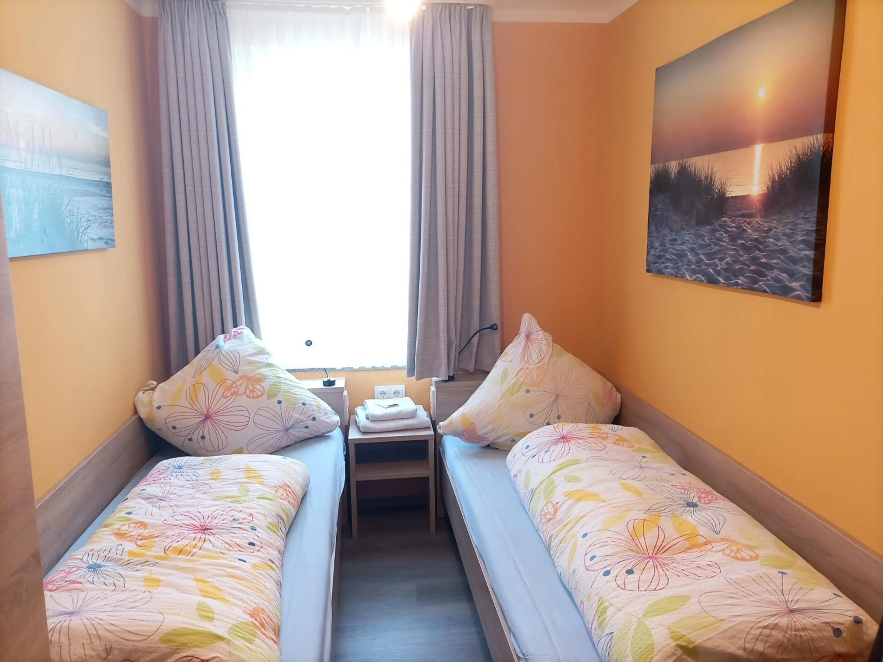 Bed in Hotel An der Karlstadt