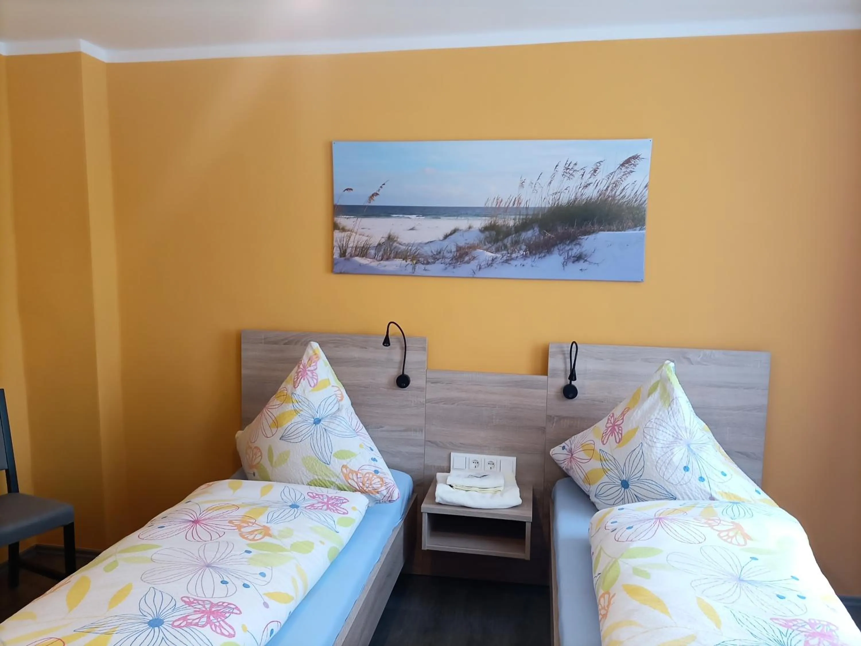 Bed in Hotel An der Karlstadt